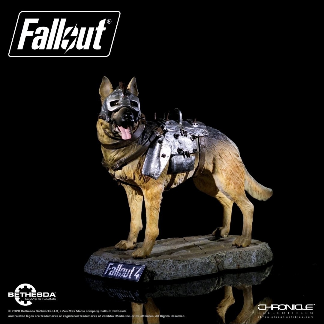 Thinkgeek Exclusive Bethesda Fallout Dogmeat Statue New