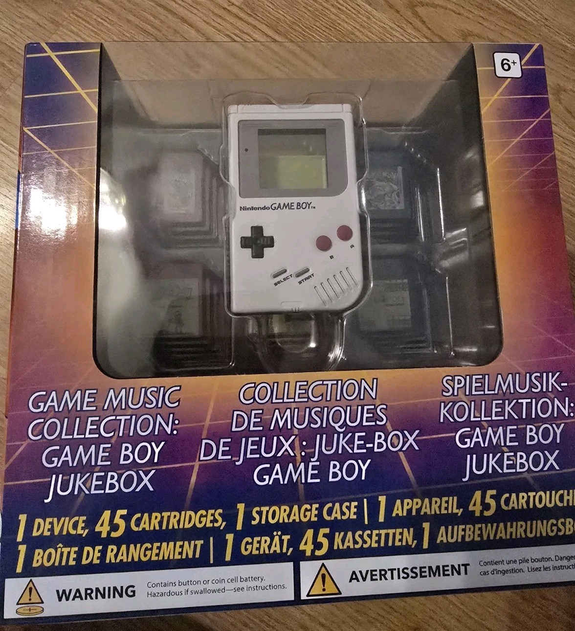 New! Pokemon Center – Anniversary Red & Blue Gameboy Music Collection Jukebox