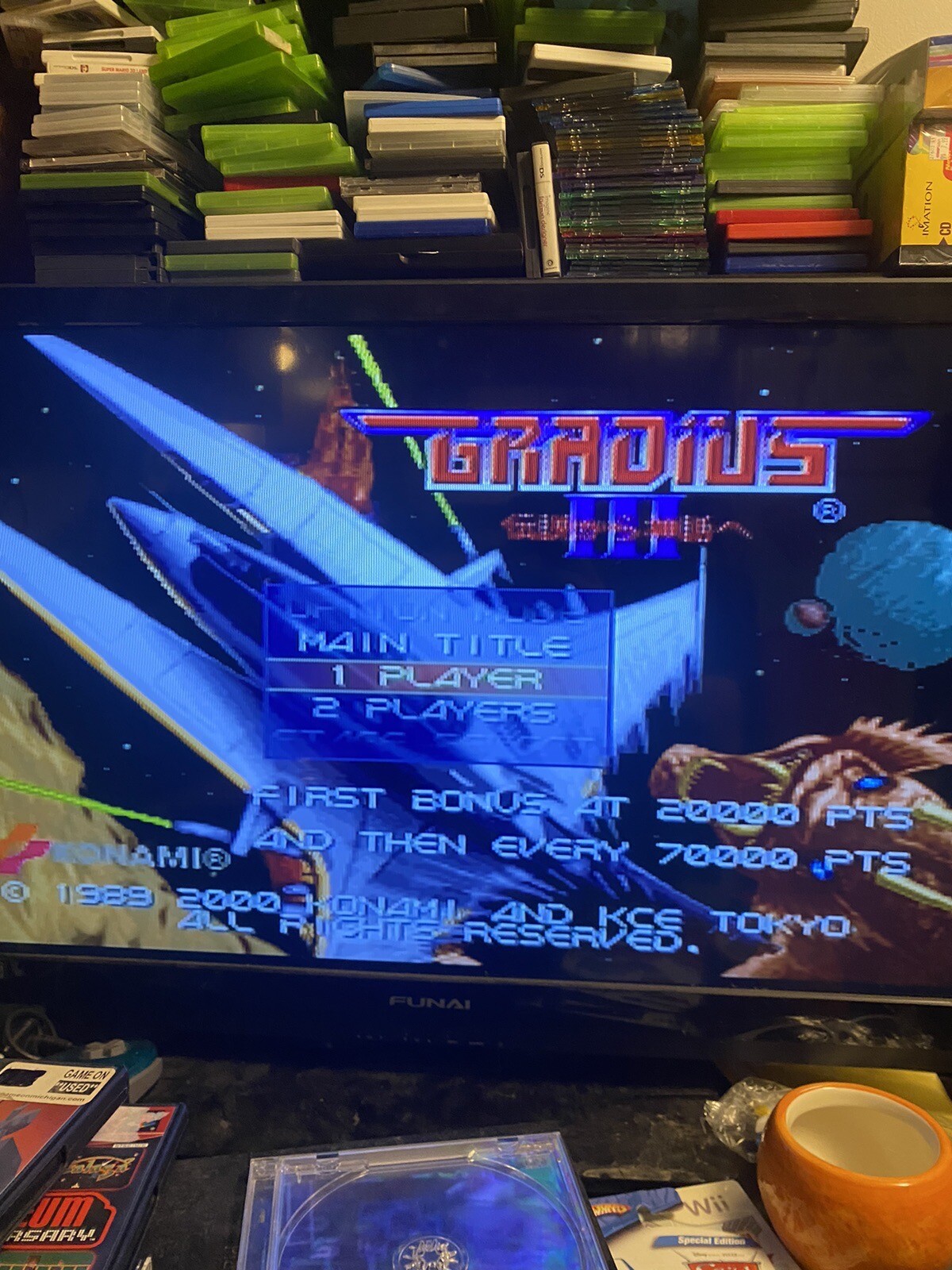 Gradius III and IV [3 and 4] (Sony PS2, 2000) PS2 – Disc Only – TESTED See Desc