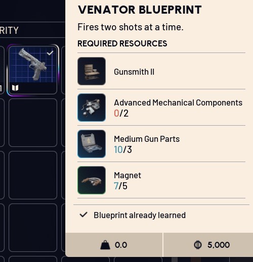 ARC RAIDERS CHEAPEST VENATOR BLUEPRINT (FAST DELIVERY) (ALL PLATFORMS)