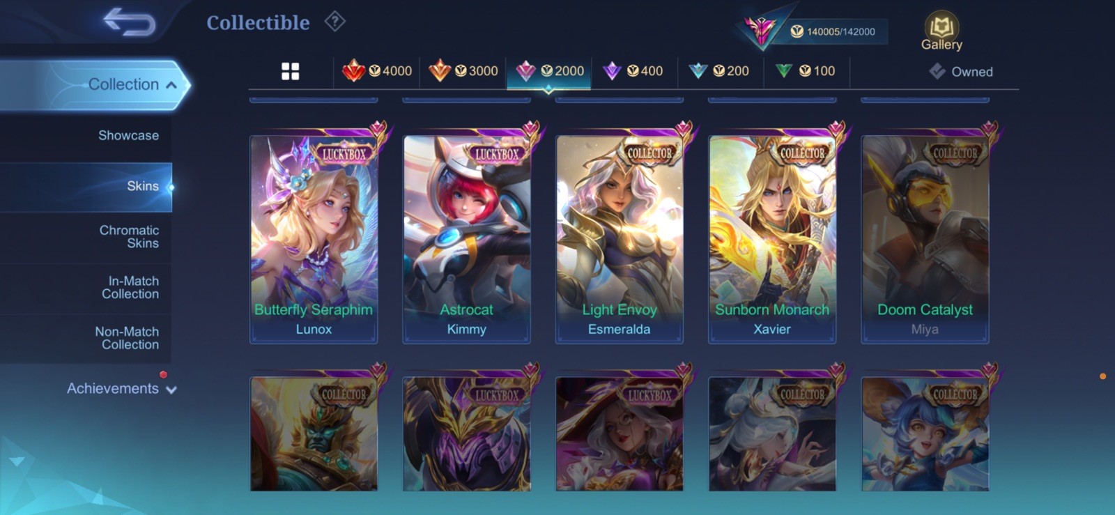 mobile legends bang bang accounts for sale(NA Server) (USA SERVER)