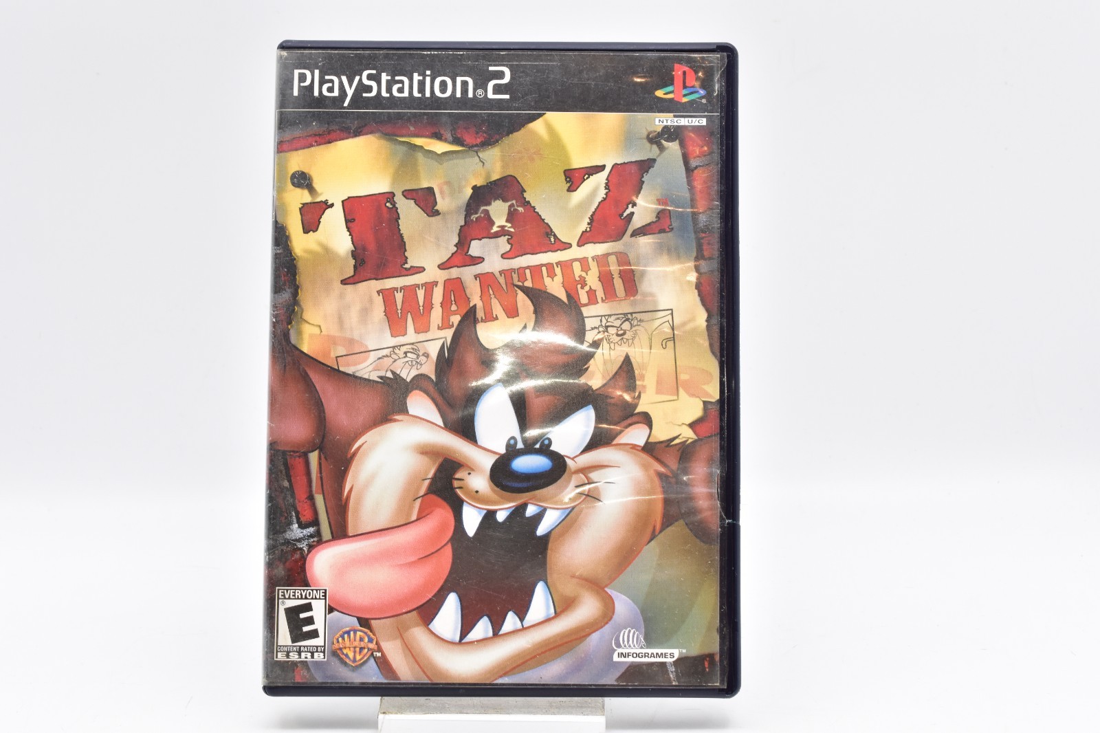 Taz: Wanted Sony PlayStation 2 PS2 Warner Bros Arcade Video Game Complete
