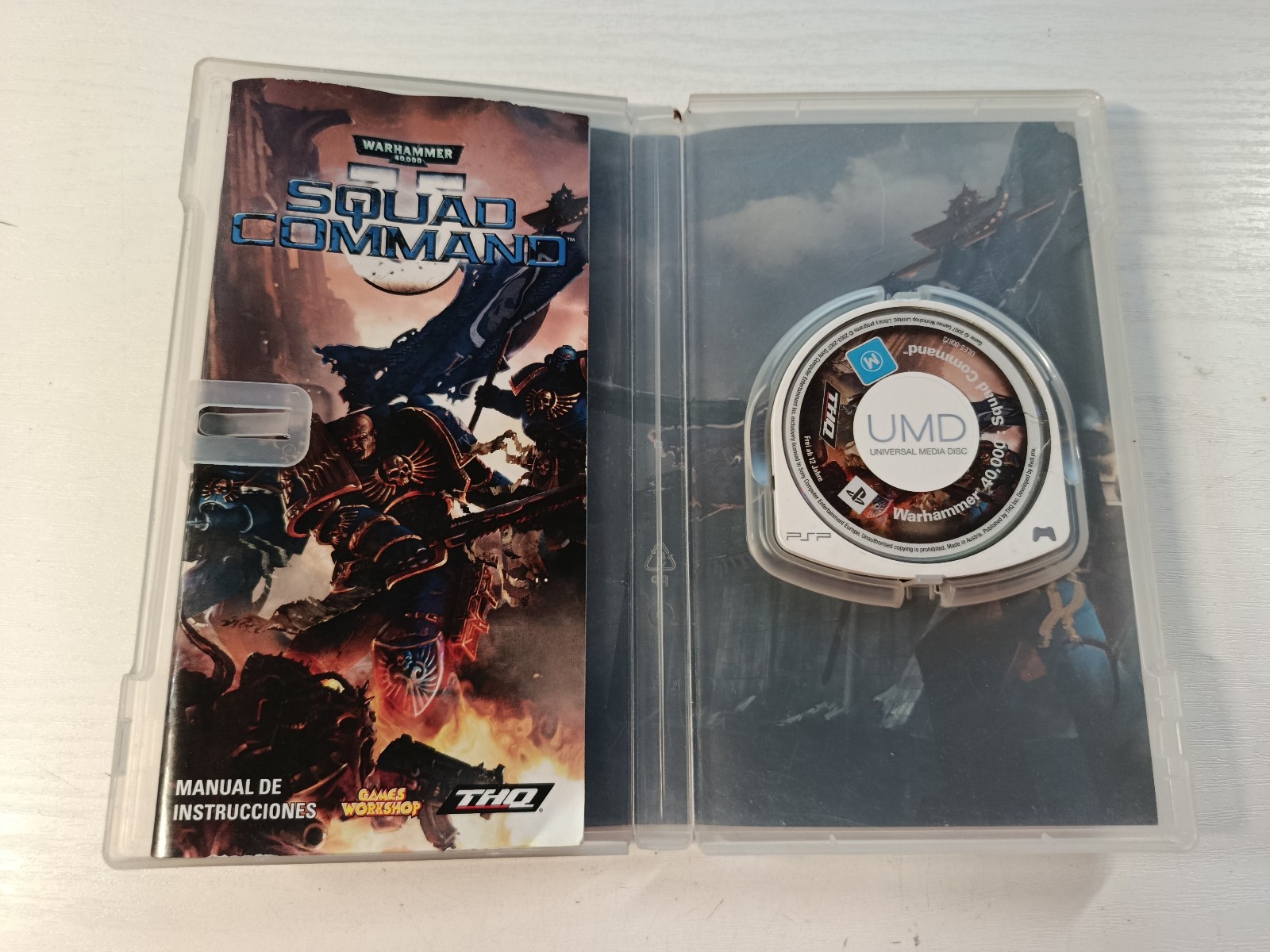 Warhammer 40.000 Squad Command THQ – Juego PSP PlayStation Edition Española Am