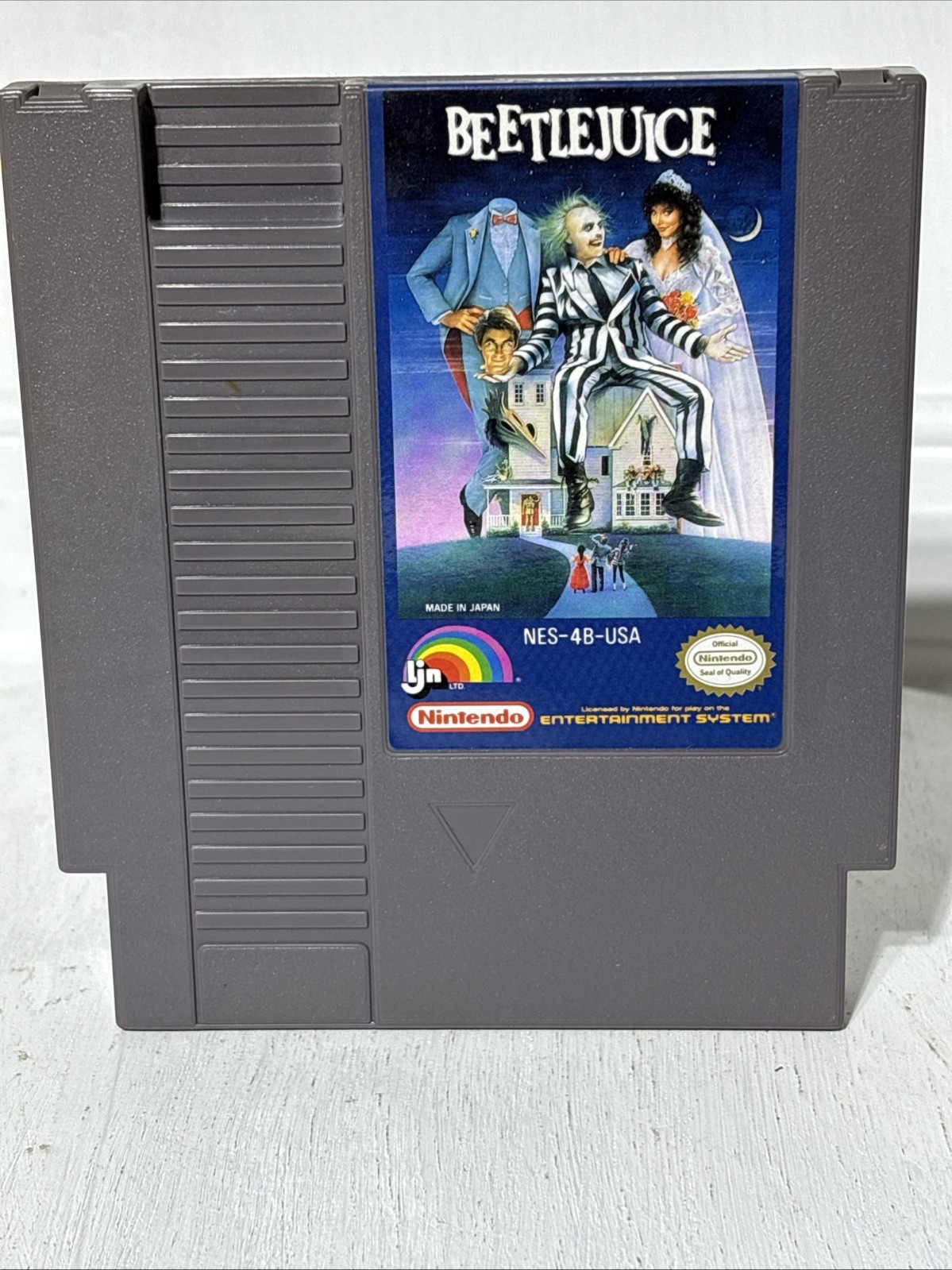 Beetlejuice NES Authentic CIB NICE Condition 🔥