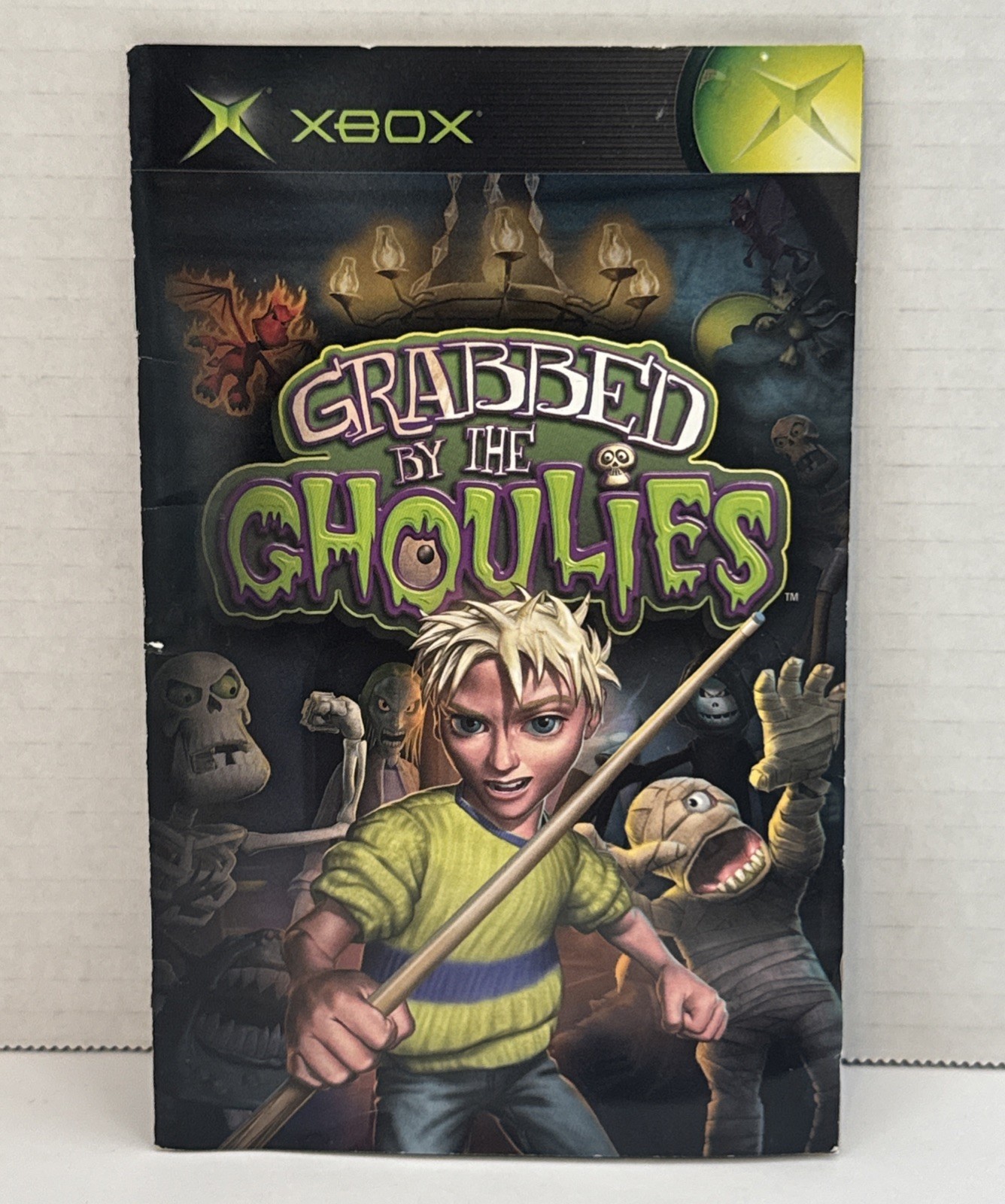 Grabbed by the Ghoulies (Microsoft Xbox, 2003) CIB Complete w/ Manual
