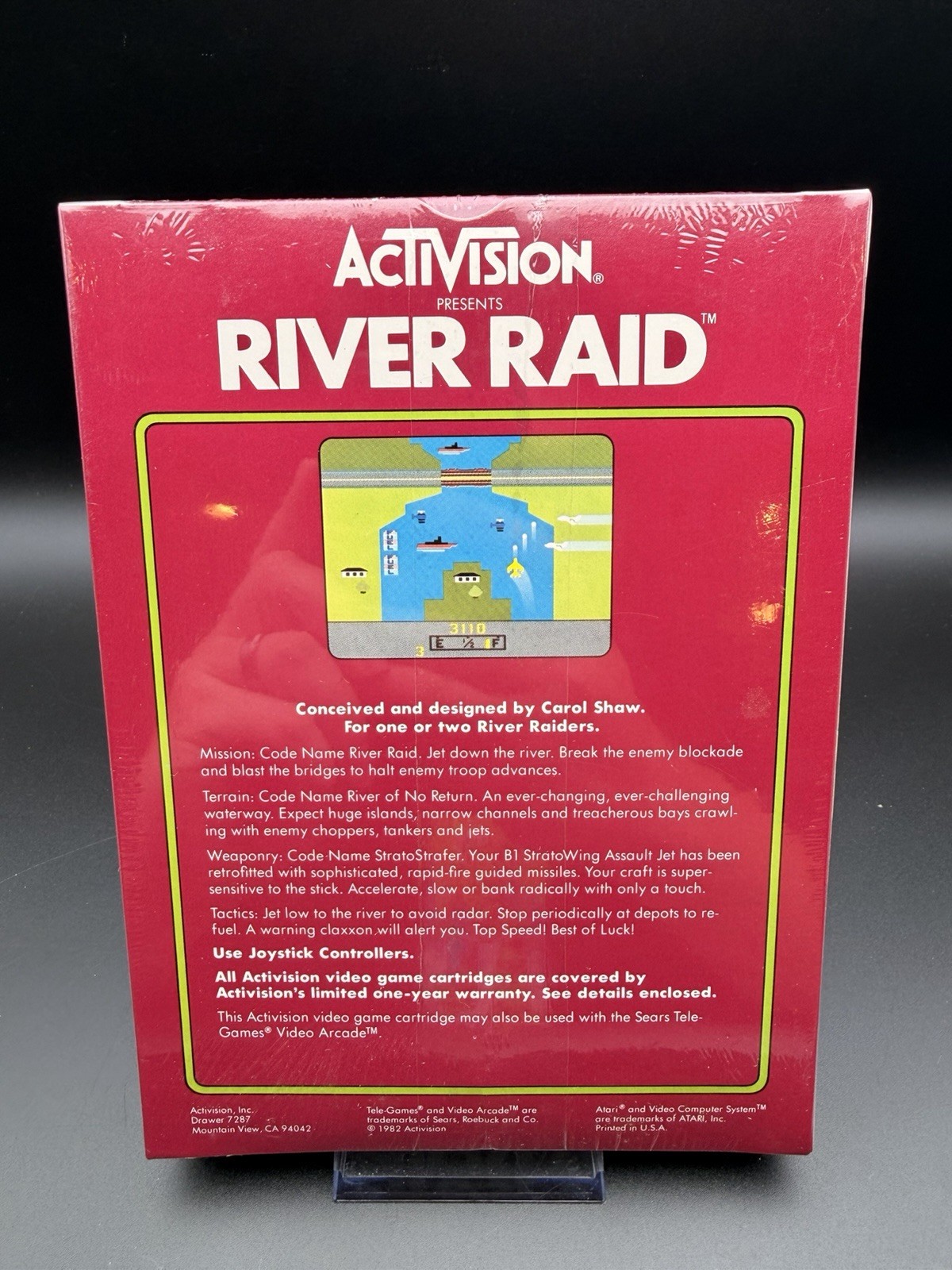 River Raid (Atari 2600) — Brand New Factory Sealed • Fast Shipping!