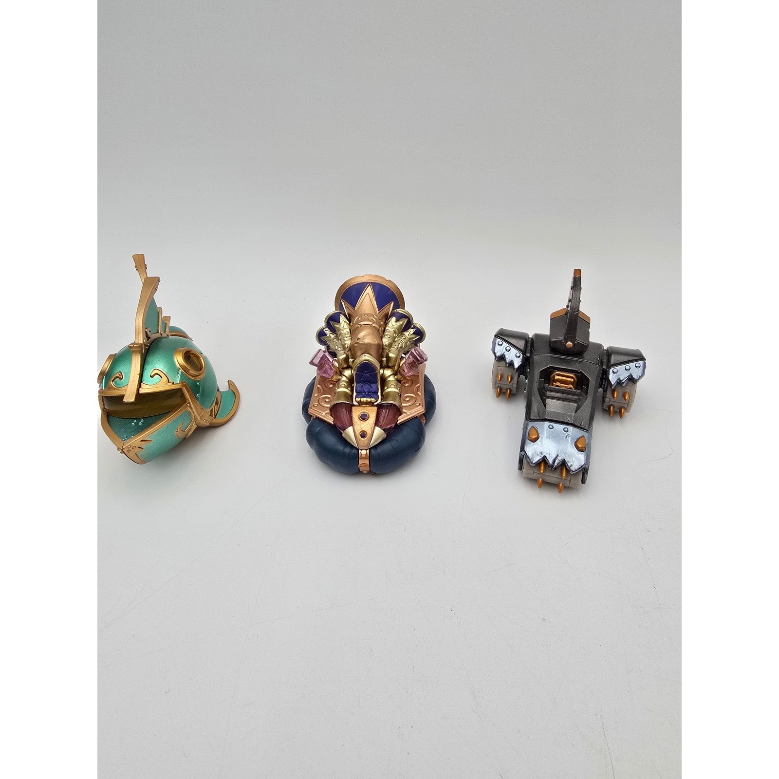 Skylanders SuperChargers Vehicle Lot 7 Figures Sea Shadow Shark Tank Reef Ripper