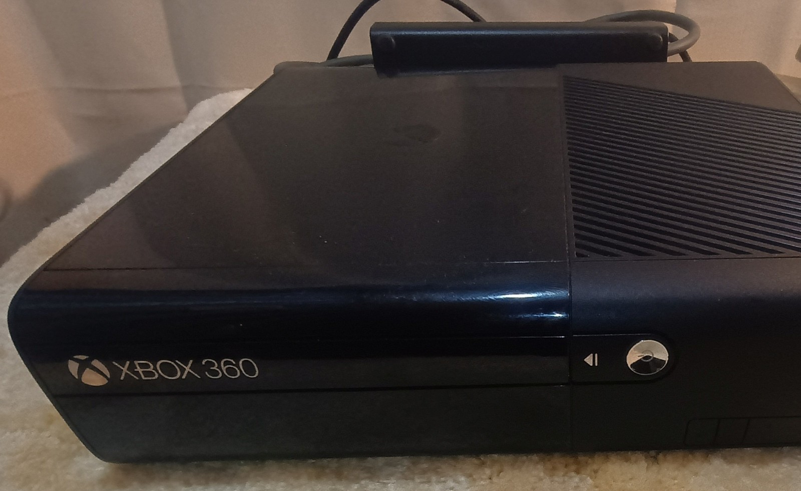 Microsoft Xbox 360 Black E 500gb Console Working / Read Description