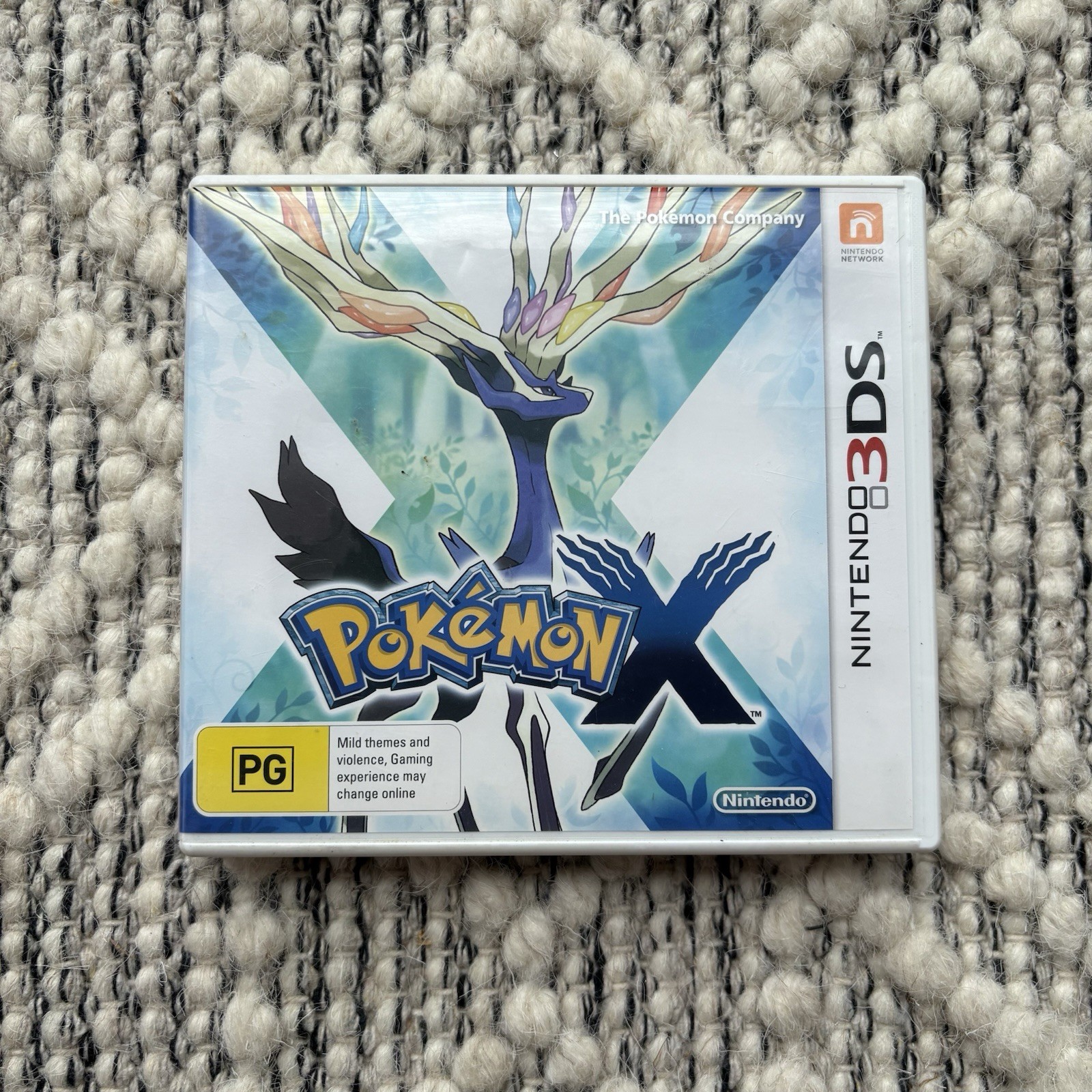 Pokemon X (Nintendo 3DS, 2013) – Complete W/ Case And Manual AUS Version MINT