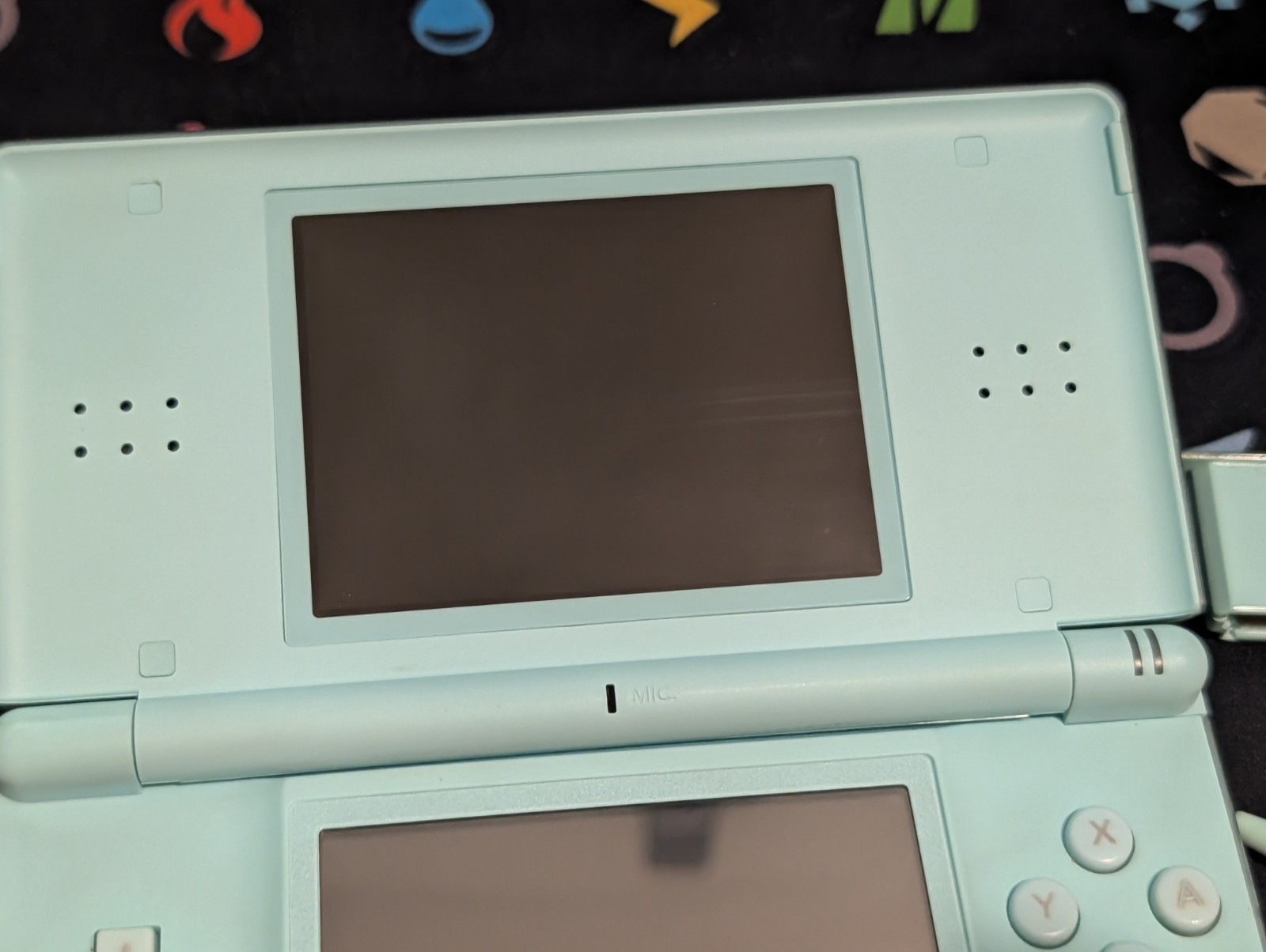 Nintendo DS Lite Teal Blue w/Charger – Tested & Working – A067