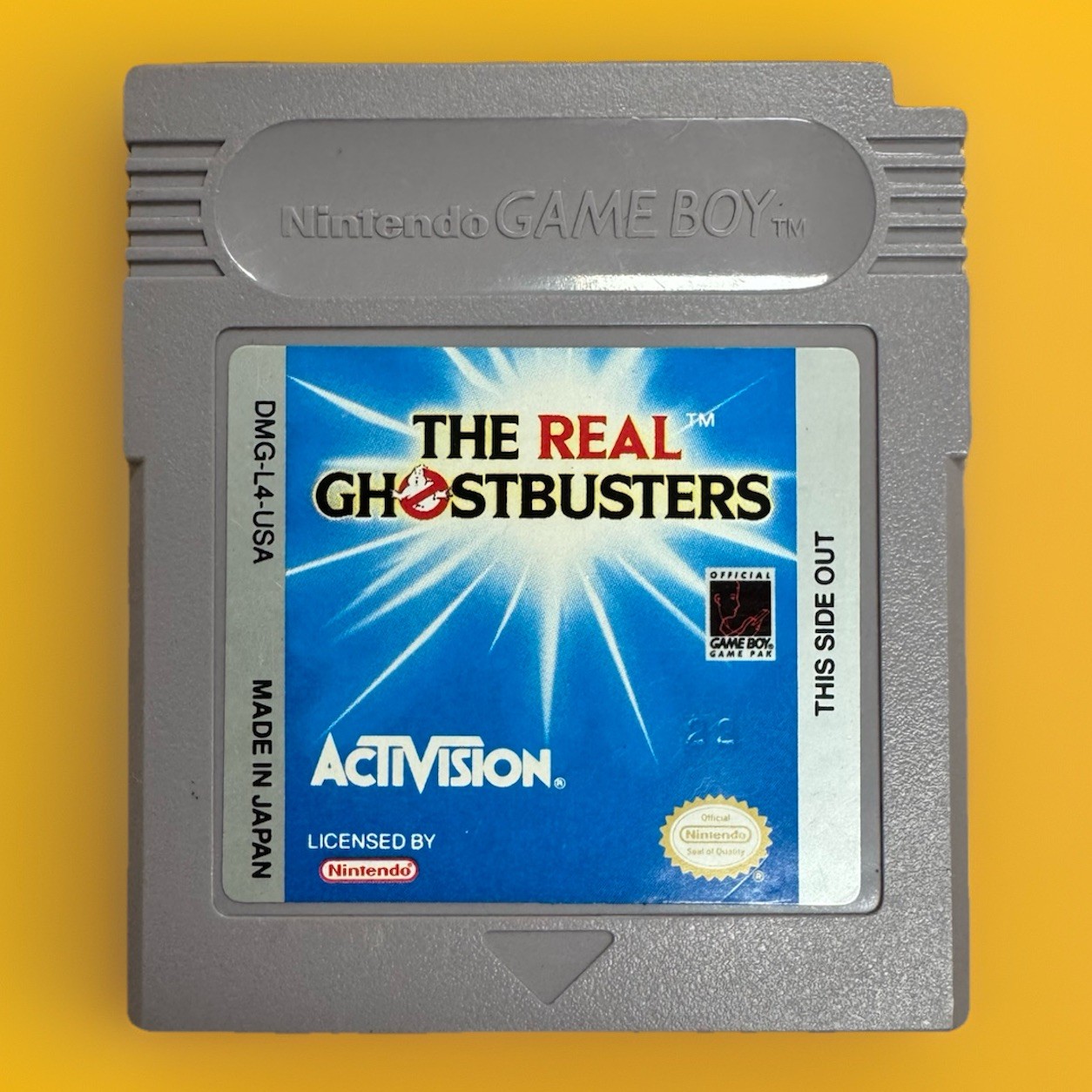 The Real Ghostbusters (Nintendo Game Boy, 1993) (Tested, Authentic)