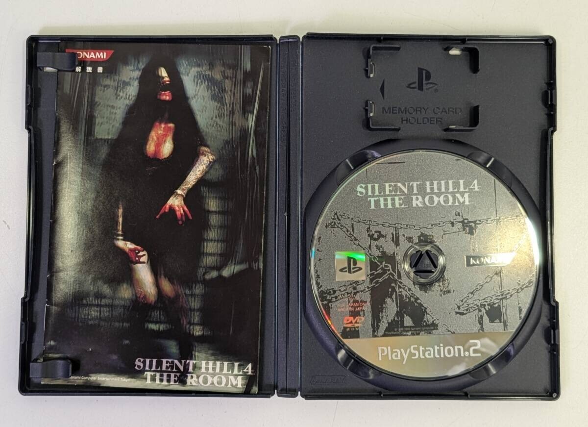 Lot 4 Silent Hill 1 2 3 4 Sony PS1 PS2 PlayStation 1 2 Japan Version Tested