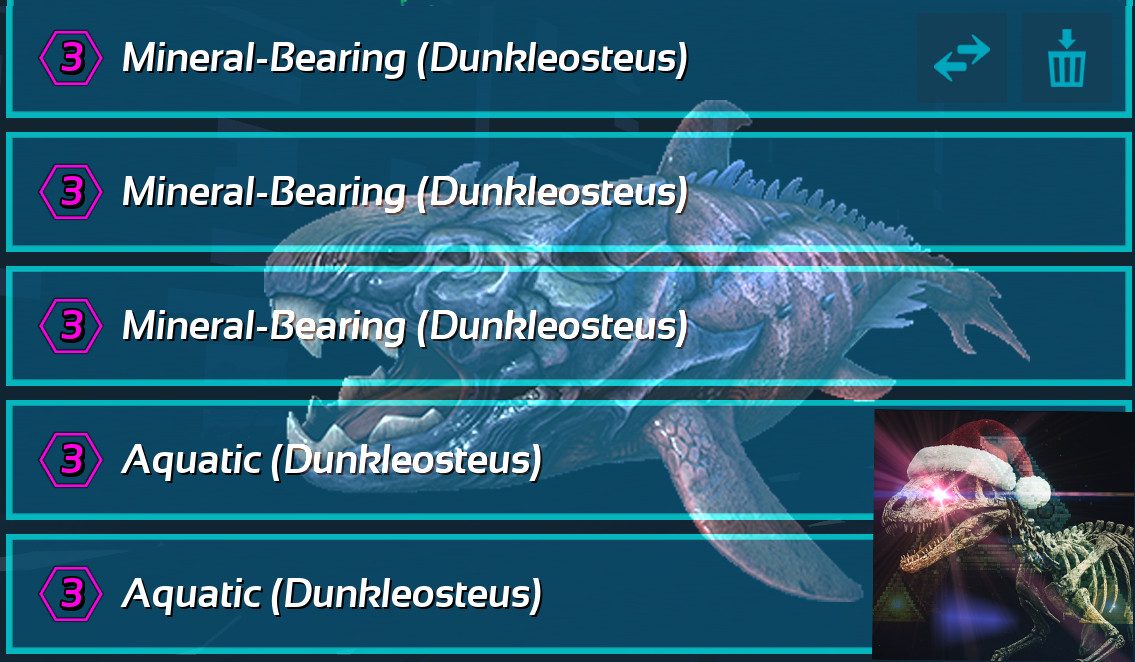 ArkSurvival Ascended PVE – Dunkleosteus Traits (1 Set)