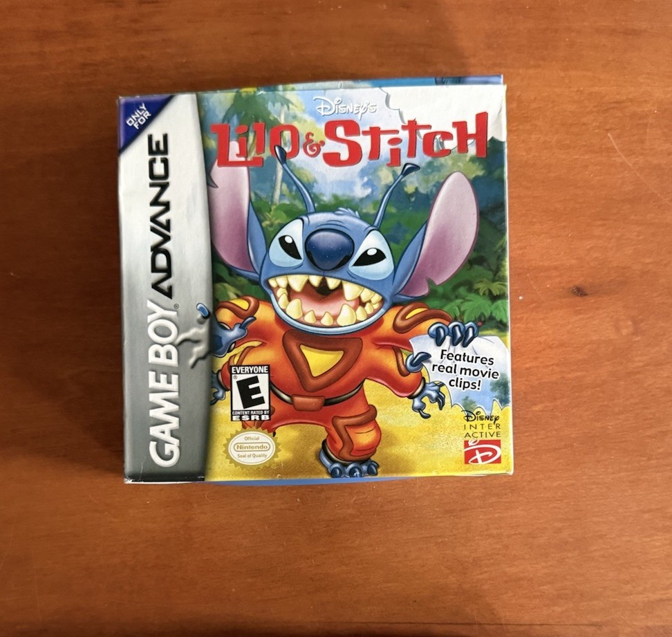 Disney’s Lilo & Stitch (Game Boy Advance GBA) In Box – Tested & Ships Fast