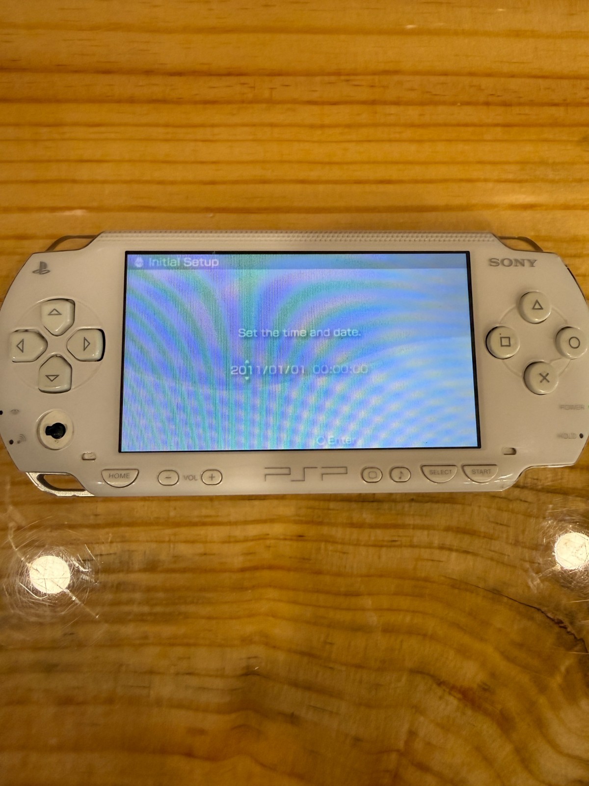 Sony PSP-1000 32MB Handheld Console White (Tested & Working)