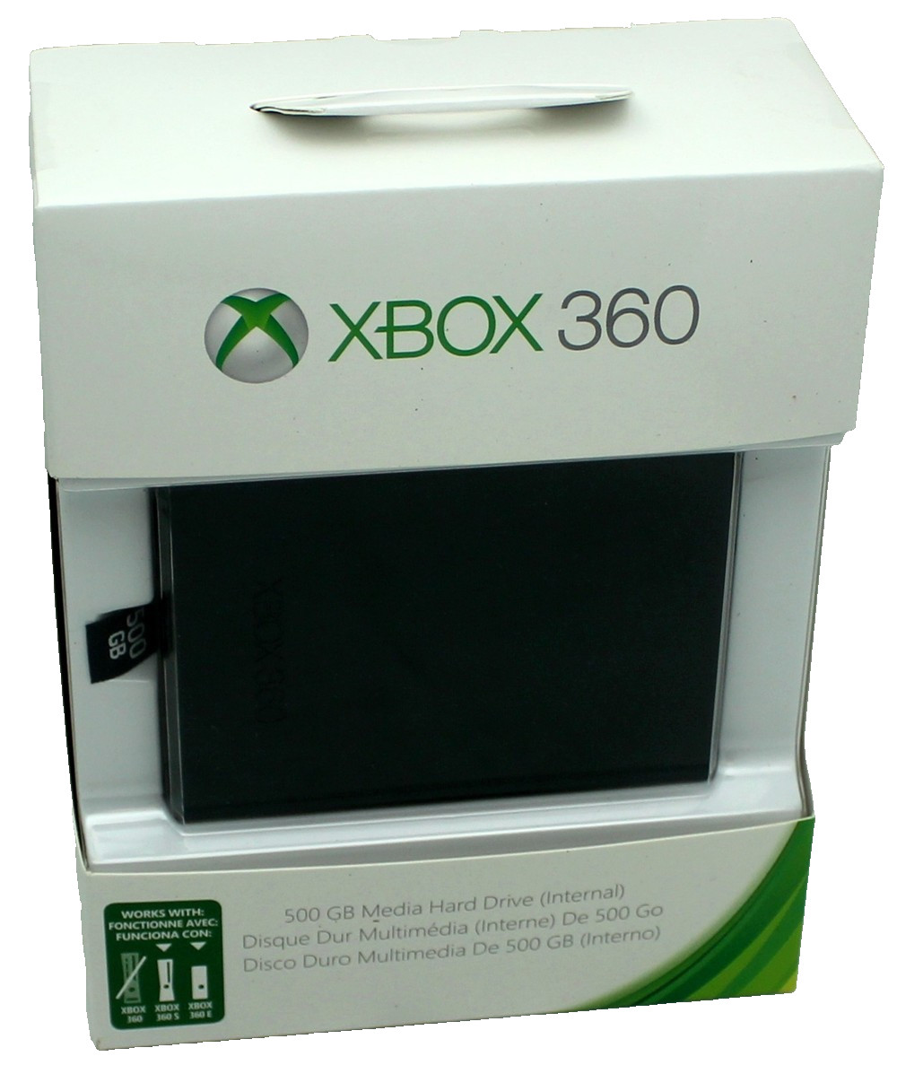 Genuine Microsoft 500GB Hard Drive Internal Xbox 360 Slim-Backwards Compatible