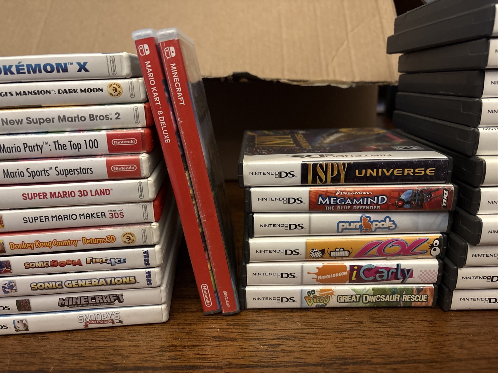 Nintendo DS, 3DS, Switch Game Cases Only No Games Lot Of 34 Nice!