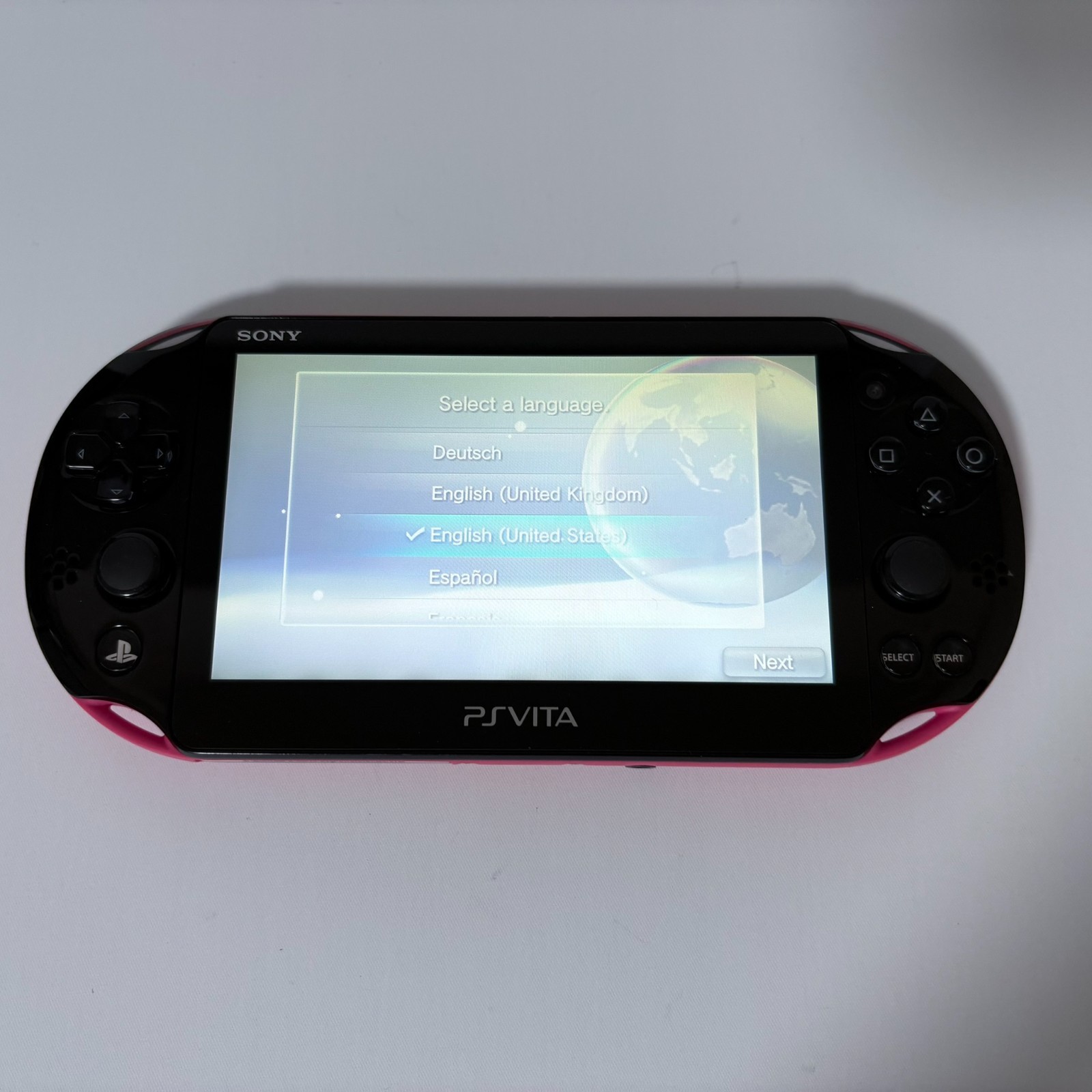 Sony PlayStation Vita PS Vita PCH-2000 ZA15 1GB Handheld System – Pink/Black