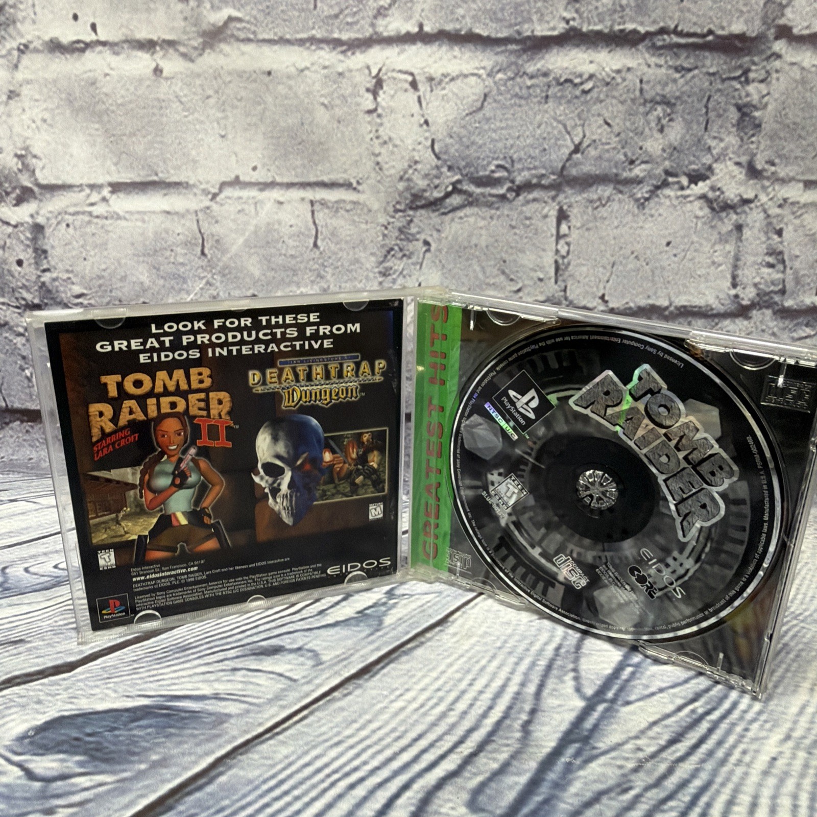 Lot of 3 – Tomb Raider 1-2-3 – Sony PlayStation 1