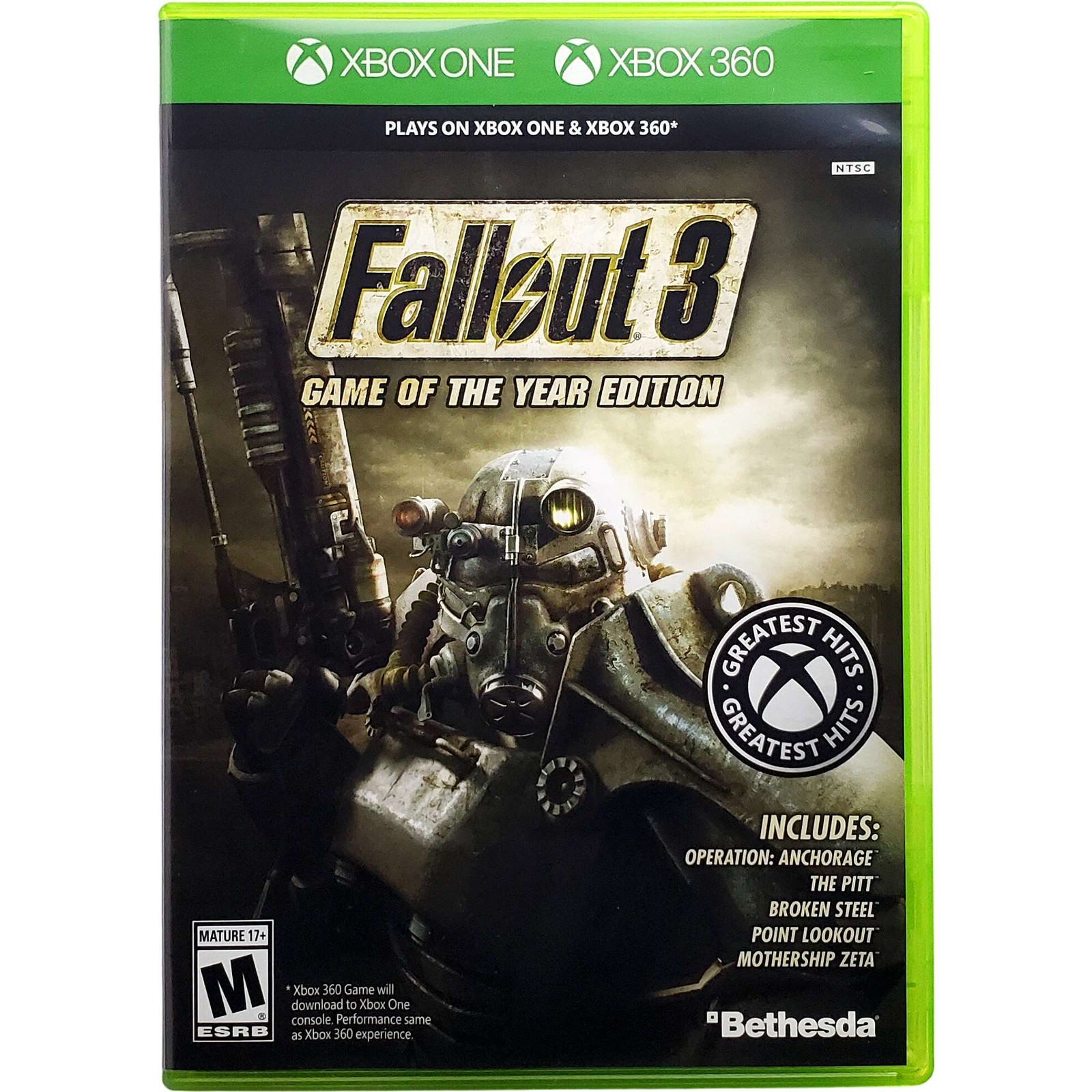 Fallout 3 Game Of The Year Edition – Microsoft Xbox One Tested 1Y Guarantee