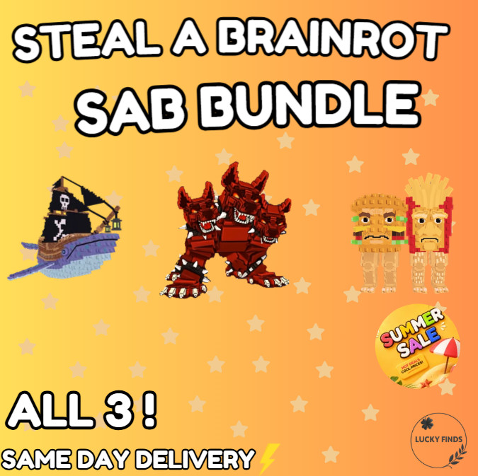 💸🔥SAB BUNDLE (ALL 3 ! )🔥💸 – STEAL A BRAINROT CHEAP!⚡💸