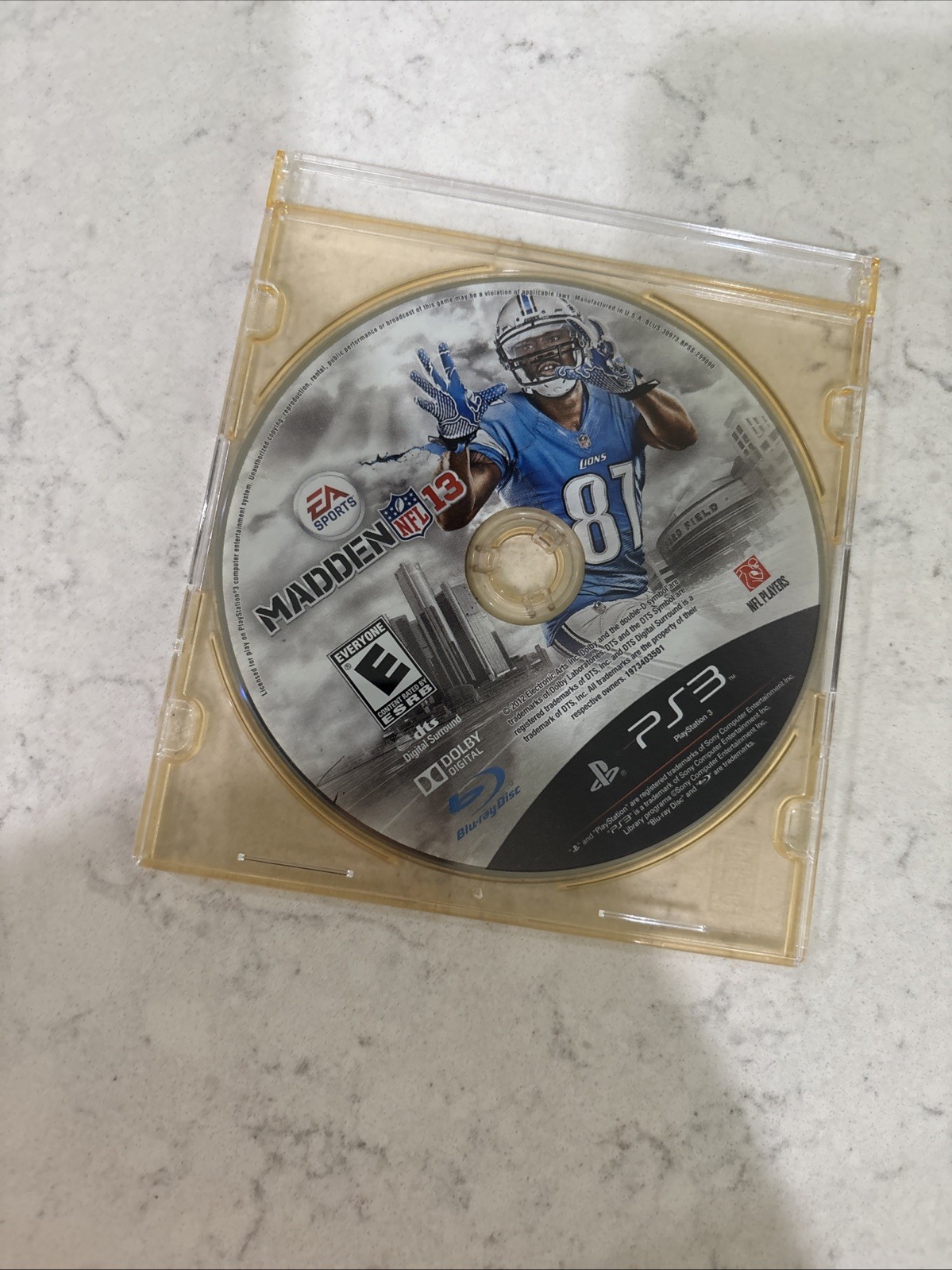 EA SPORTS MADDEN NFL 13 – PS3 – DISC ONLY