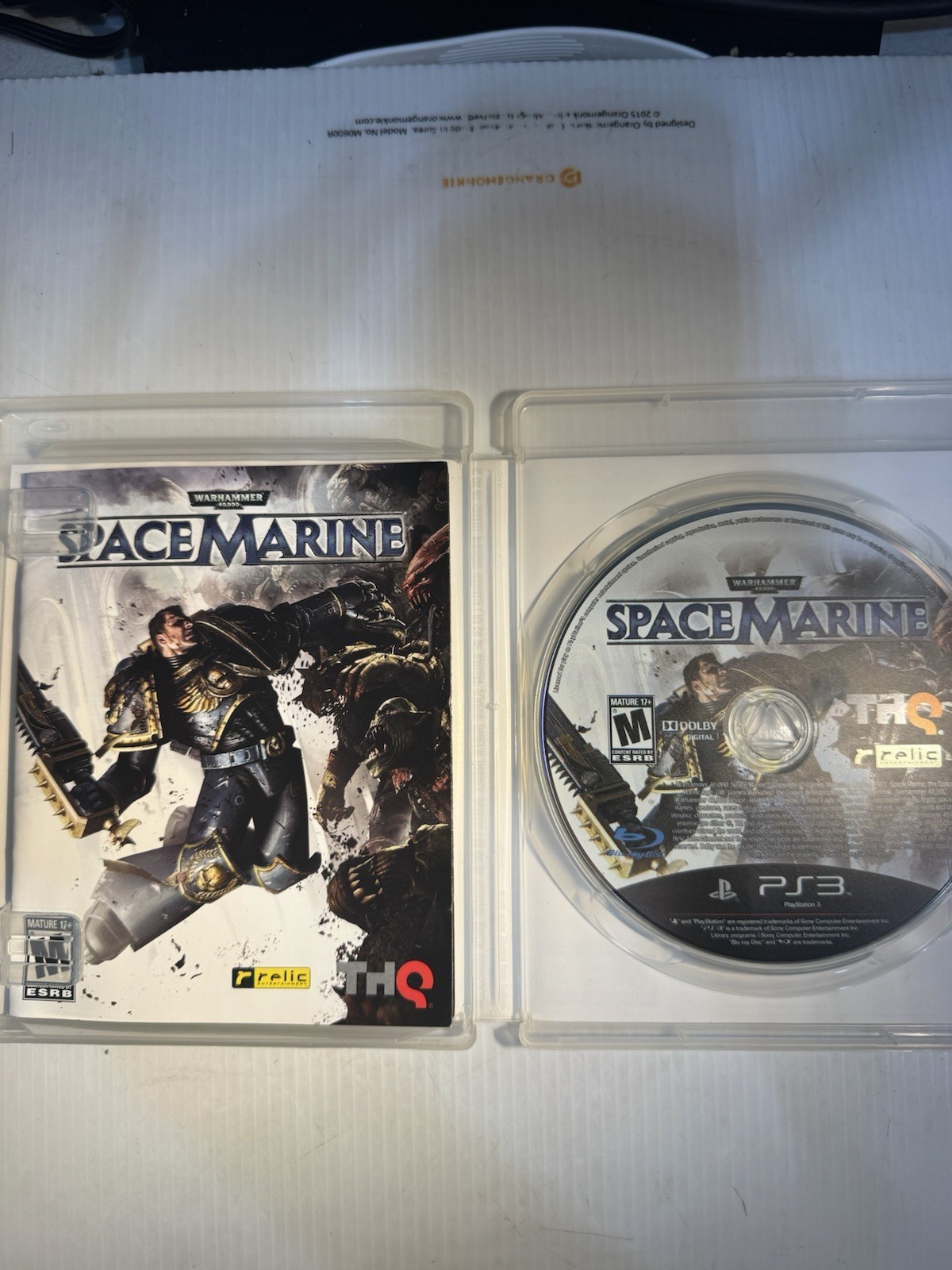 Warhammer 40,000: Space Marine (Sony PlayStation 3, 2011)
