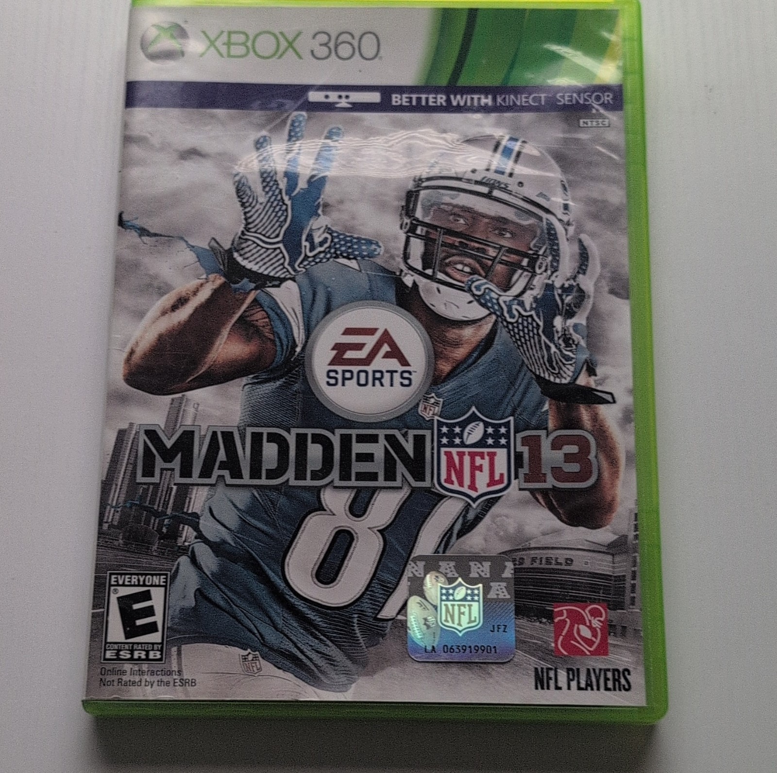 EA Sports Madden NFL 13 Xbox 360 Better with Kinect Sensor E Everyone NTSC-U/C