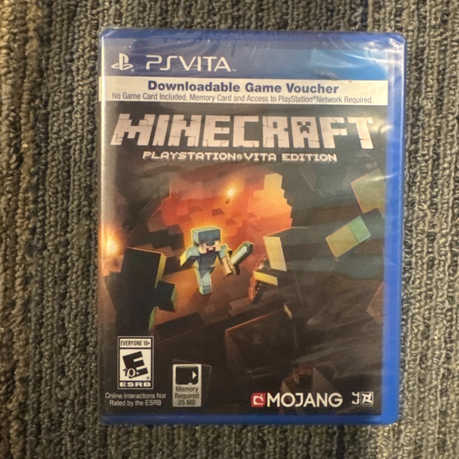 Minecraft PlayStation Vita Edition Sony, 2014 *New – CODE EXPIRED – NO CARTRIDGE