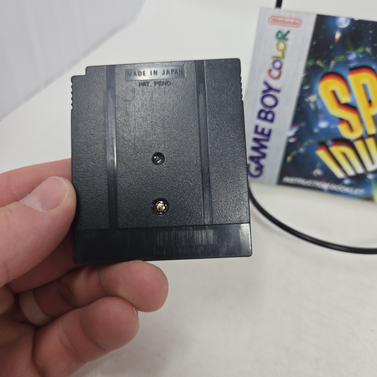 Space Invaders Authentic Nintendo Game Boy Color Game And Manual, Tested