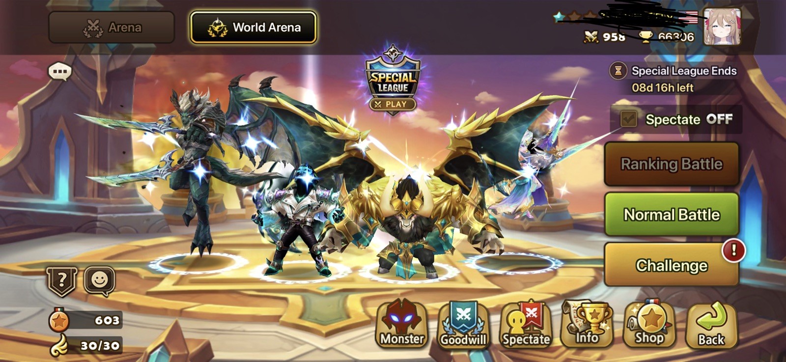 Summoners war end game 9ld5 account 230 swift , 188 vio will 182
