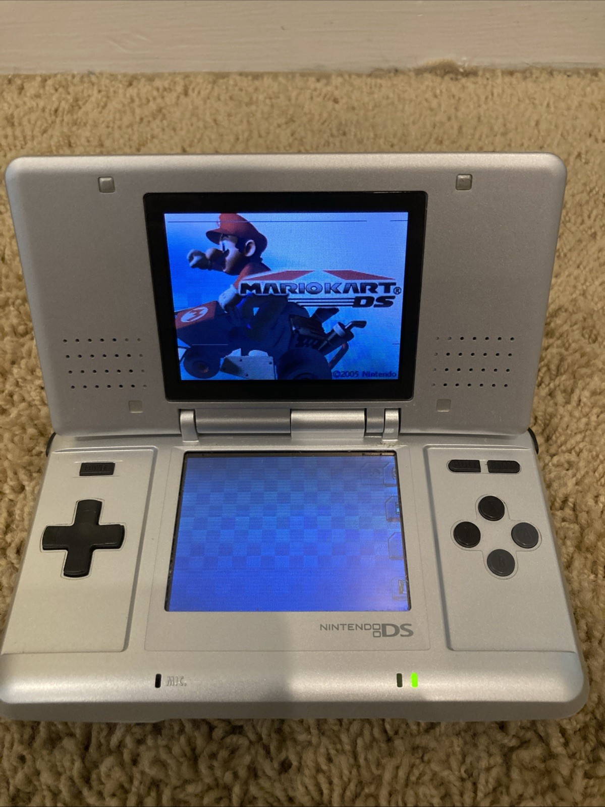 Nintendo DS Original Silver Console – Mario Kart Bundle TESTED!