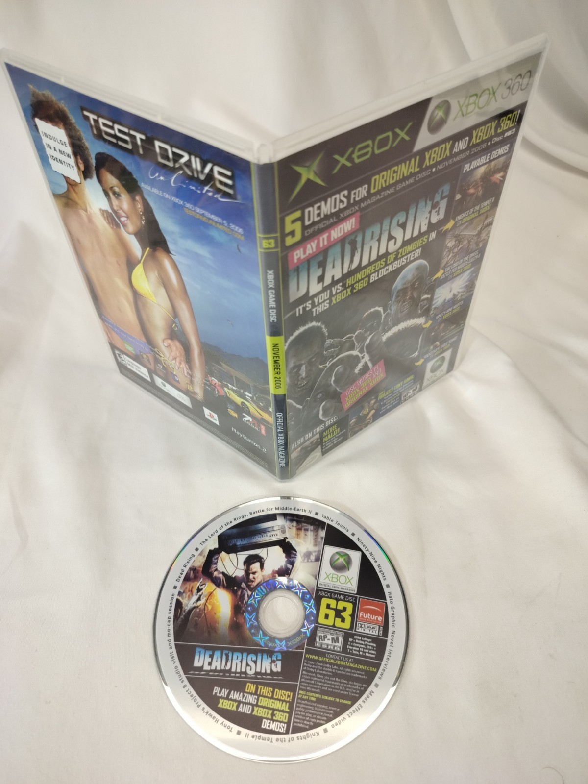 Lot Of 13 Official Xbox Magazine Demo Game Discs
