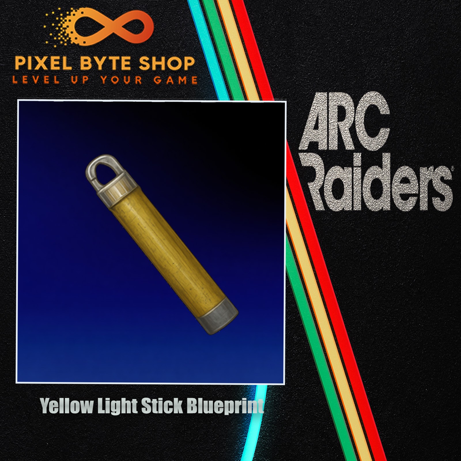 Arc Raiders Yellow Light Stick Blueprint Trusted US Seller