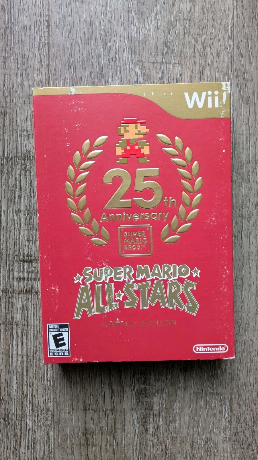 Super Mario All Stars Limited Edition Nintendo Wii. Case And Sealed Soundtrack