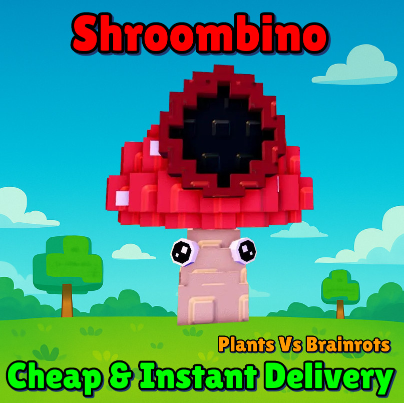 [🟢ONLINE ] Shroombino Plant | PLANTS VS BRAINROTS! | ROBLOX | NEW GAME