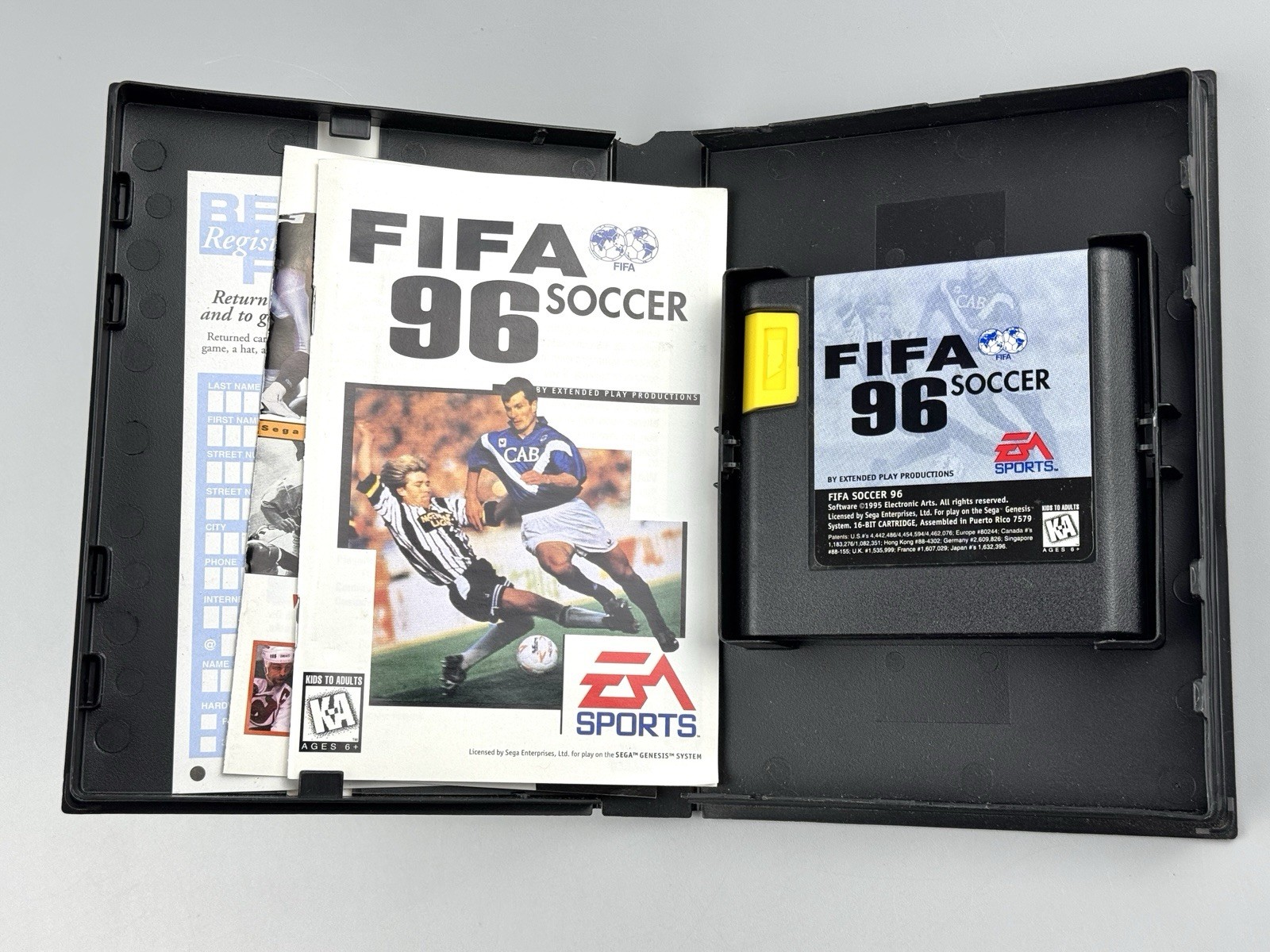 SEGA Genesis Sports Lot CIB – NBA Live 96 97, FIFA Soccer, NHL, College Slam