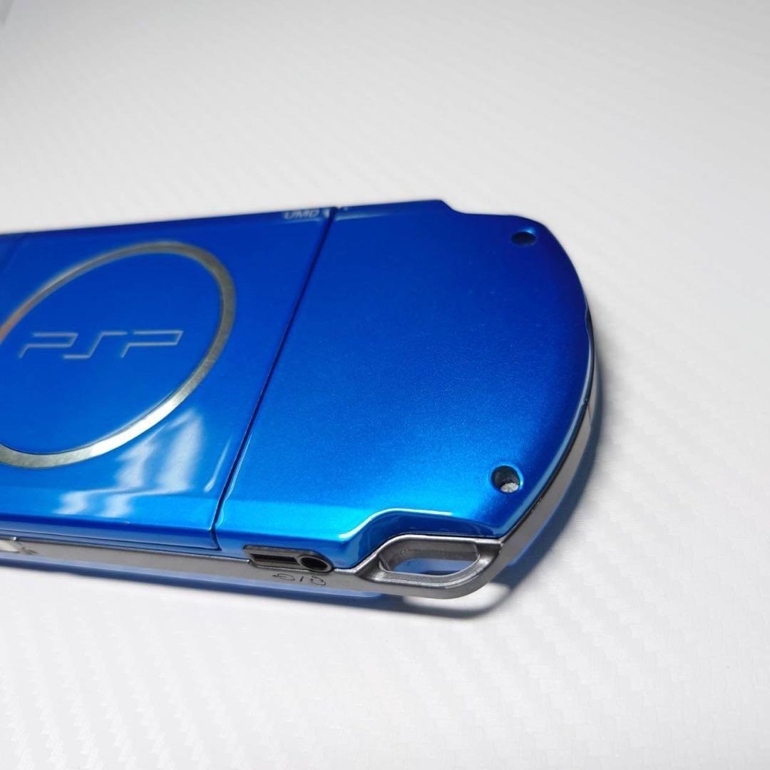 Sony PSP 3000 Vibrant Blue Complete in Box Near Mint 6748