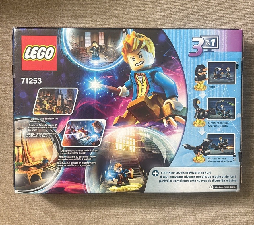 LEGO Dimensions Fantastic Beasts Story Pack 71253 Newt Scamander Niffler