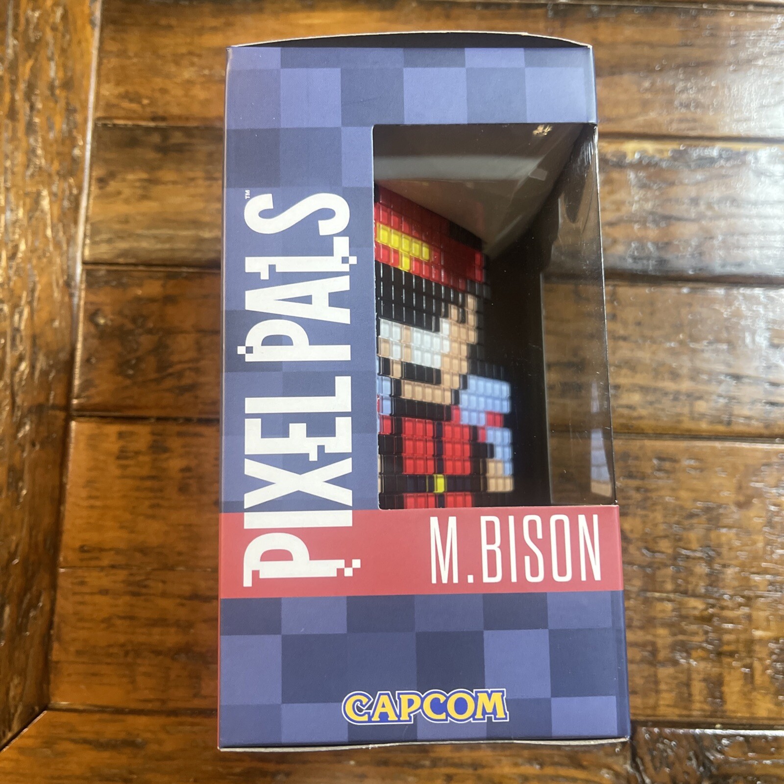 PIXEL PALS LIGHT UP COLLECTIBLE FIGURES M. BISON STREET FIGHTER NEW SEALED
