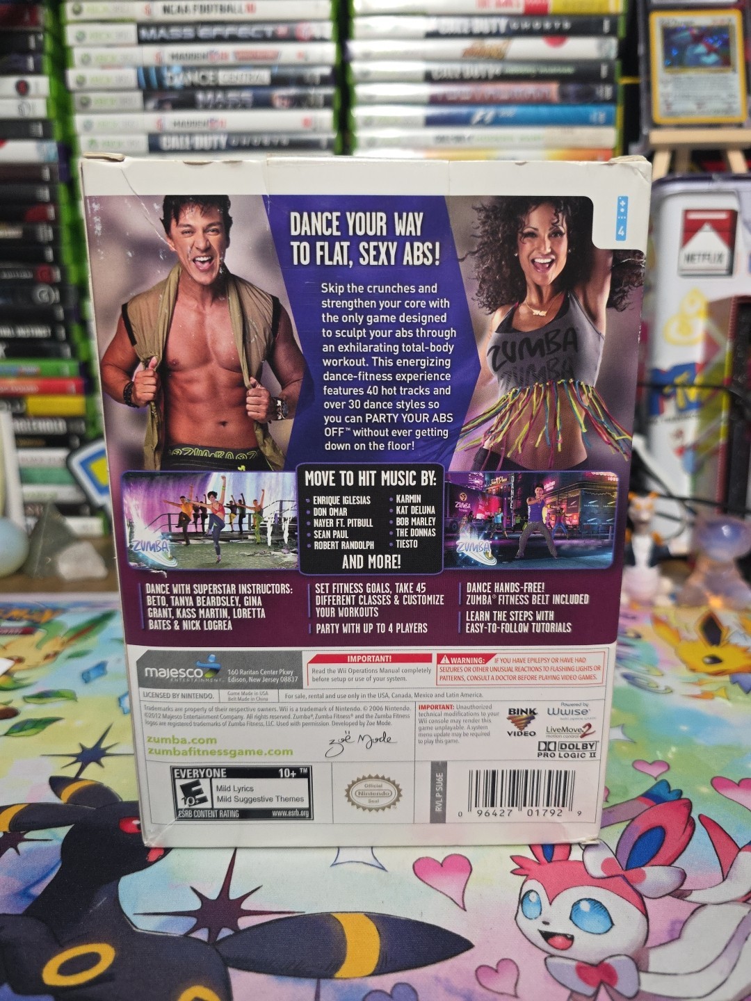 Zumba Fitness Core (Nintendo Wii) Big Box Belt Included BRAND NEW SEALED