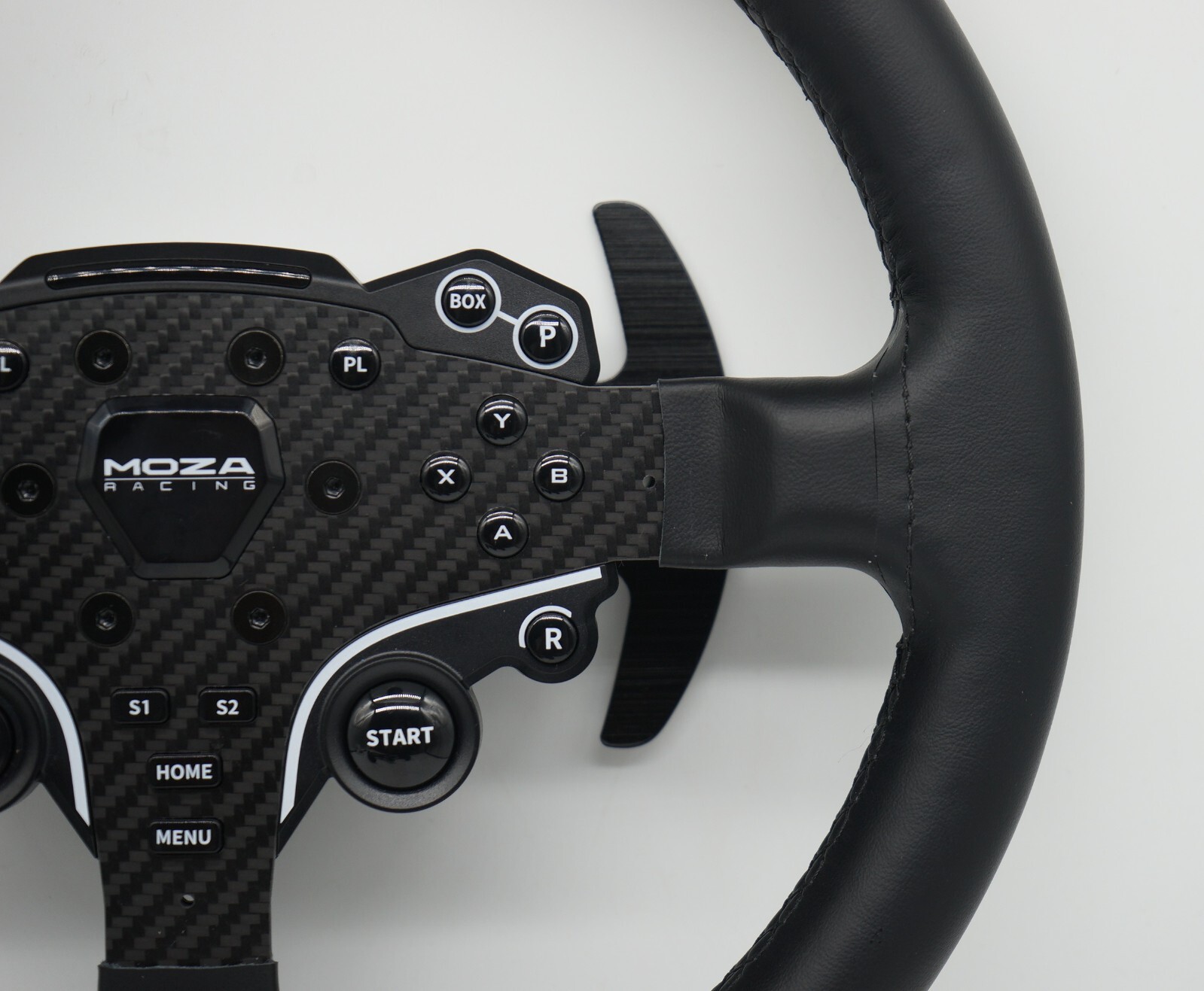 SIMPUSH MOZA R5 R3 ES 13inchs 33cm Circular steering wheel Rally sim racing
