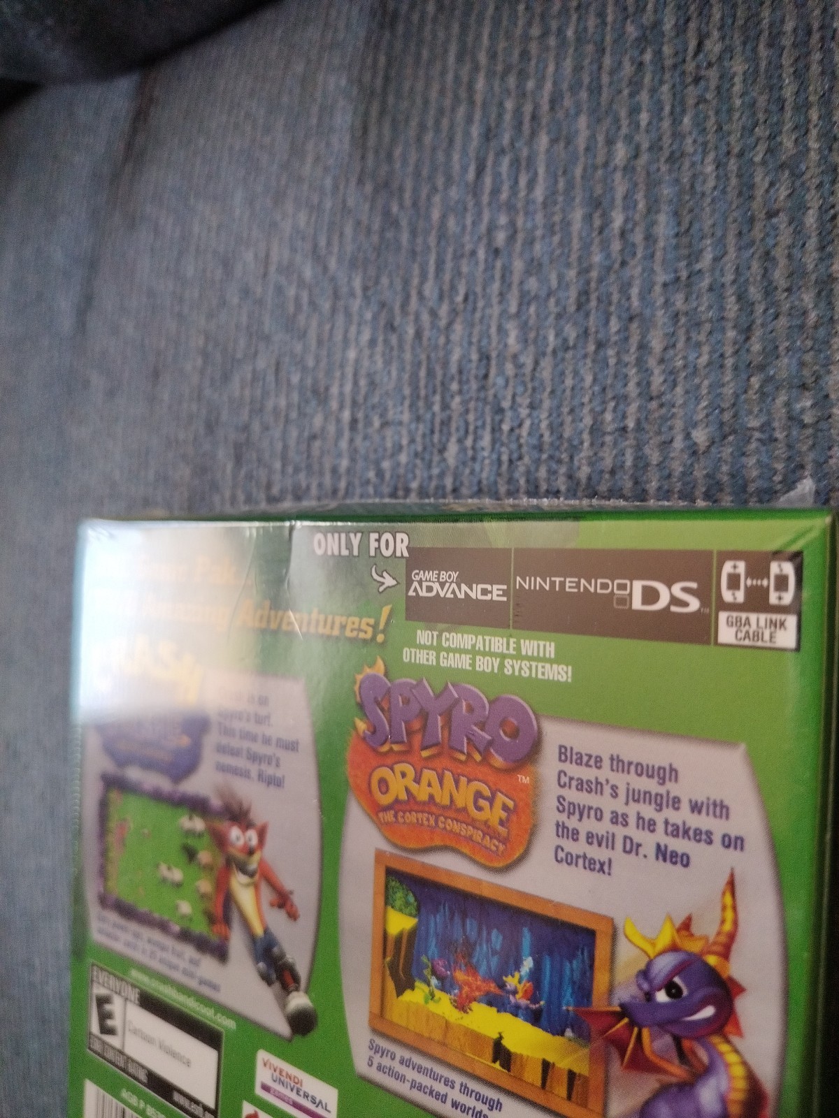 Crash & Spyro Superpack (Nintendo Game Boy Advance, 2005)