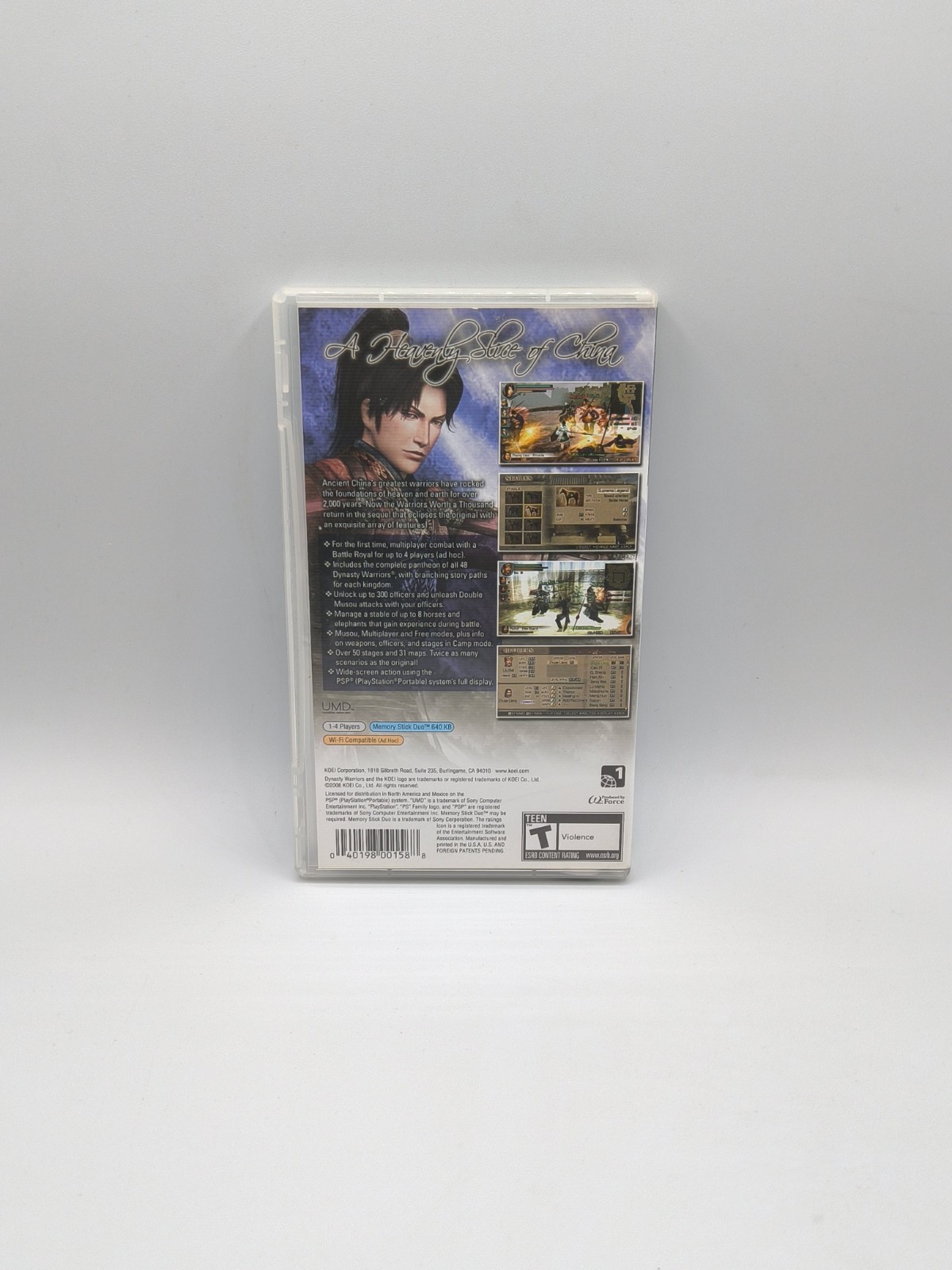 Dynasty Warriors Vol. 2 (Sony PSP, 2006)