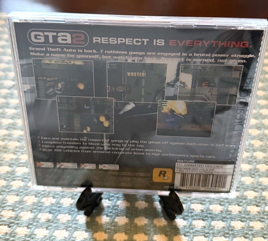🔥 Grand Theft Auto 2 GTA 2 Sega Dreamcast NEW Sealed Rare🔥