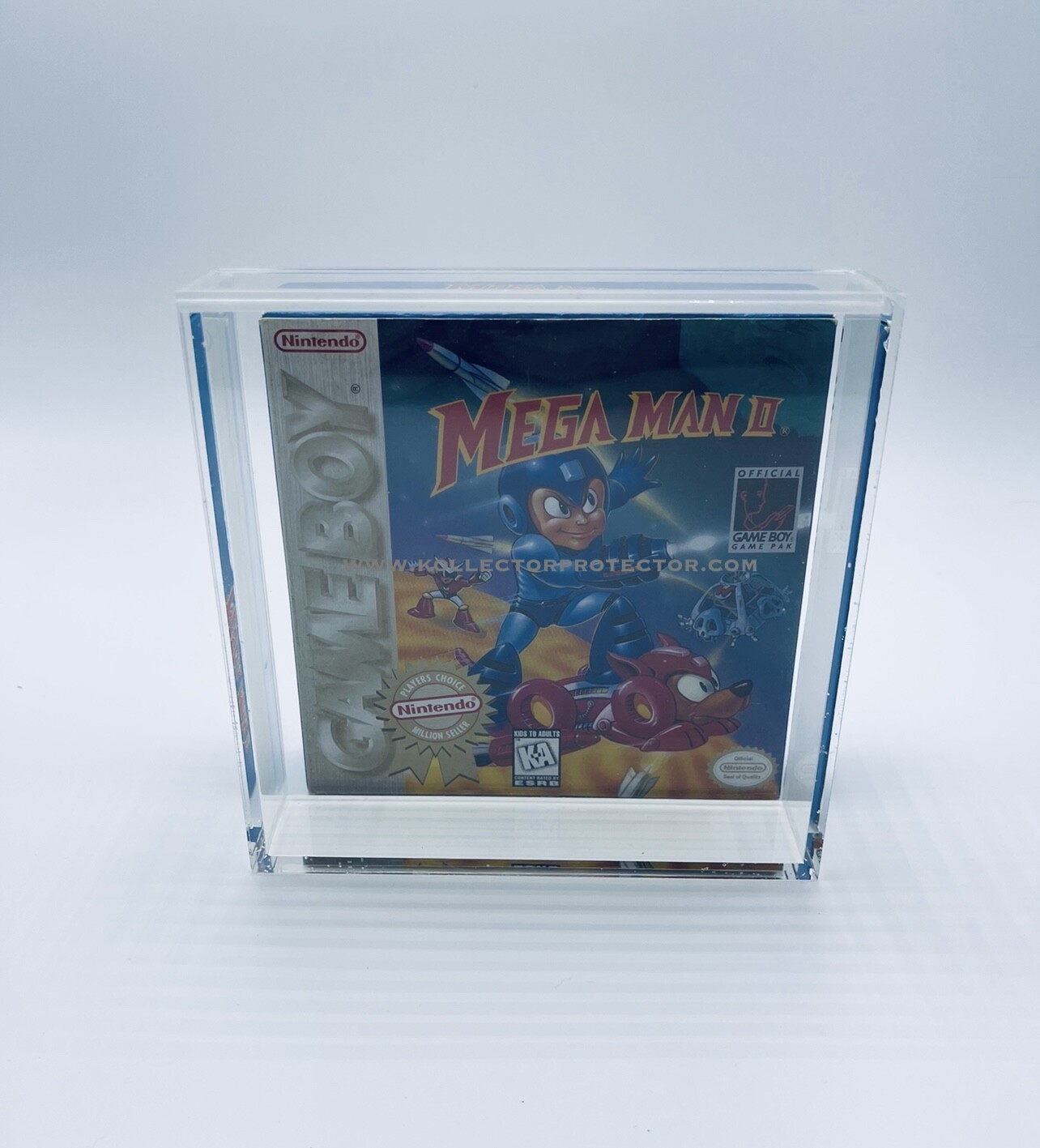 UV RESISTANT GAME BOY GBC GBA Video Game Hard Acrylic Case Magnetic Lock slider