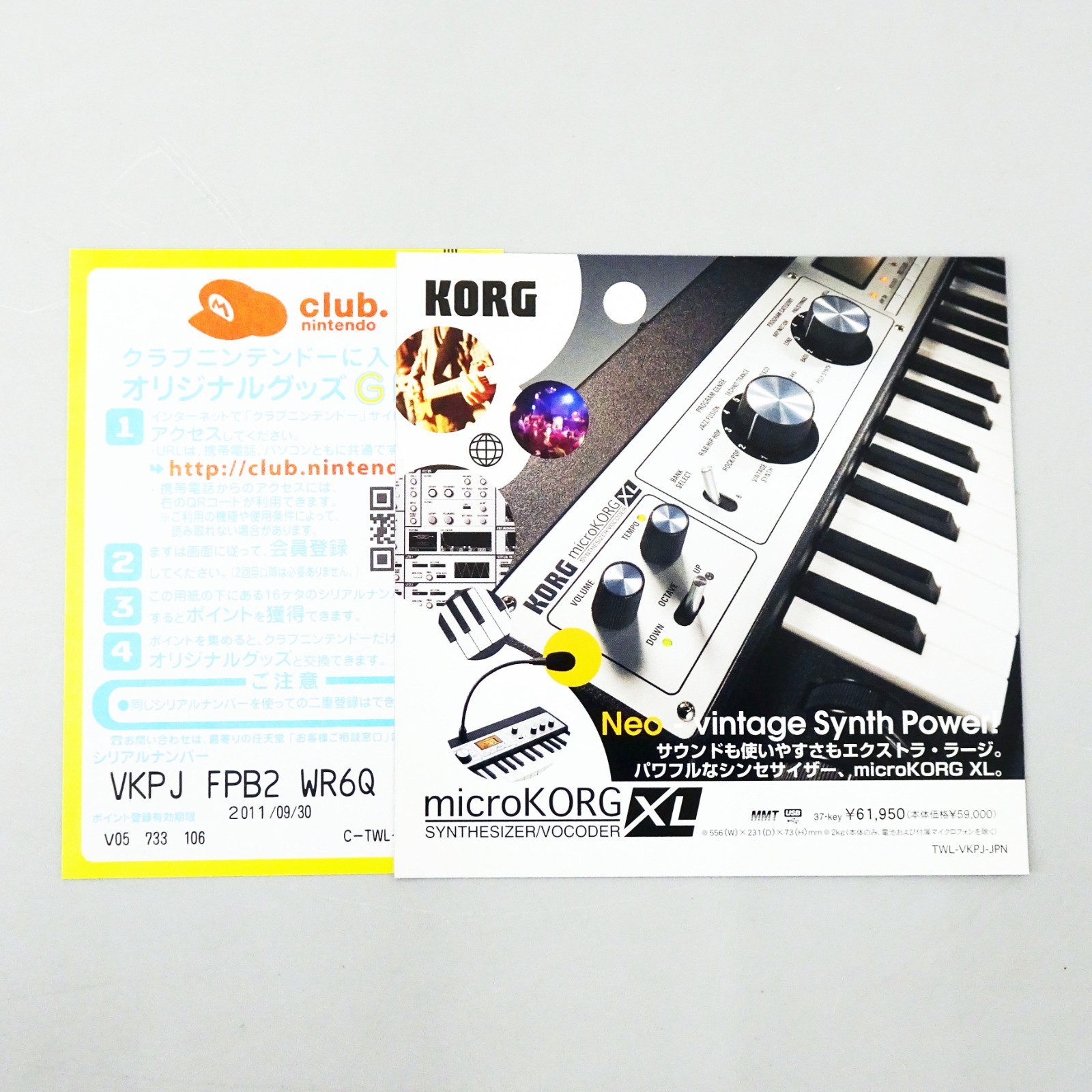 Nintendo DS KORG DS-10 Plus Synthesizer CIB Complete NTSC-J Japan Used