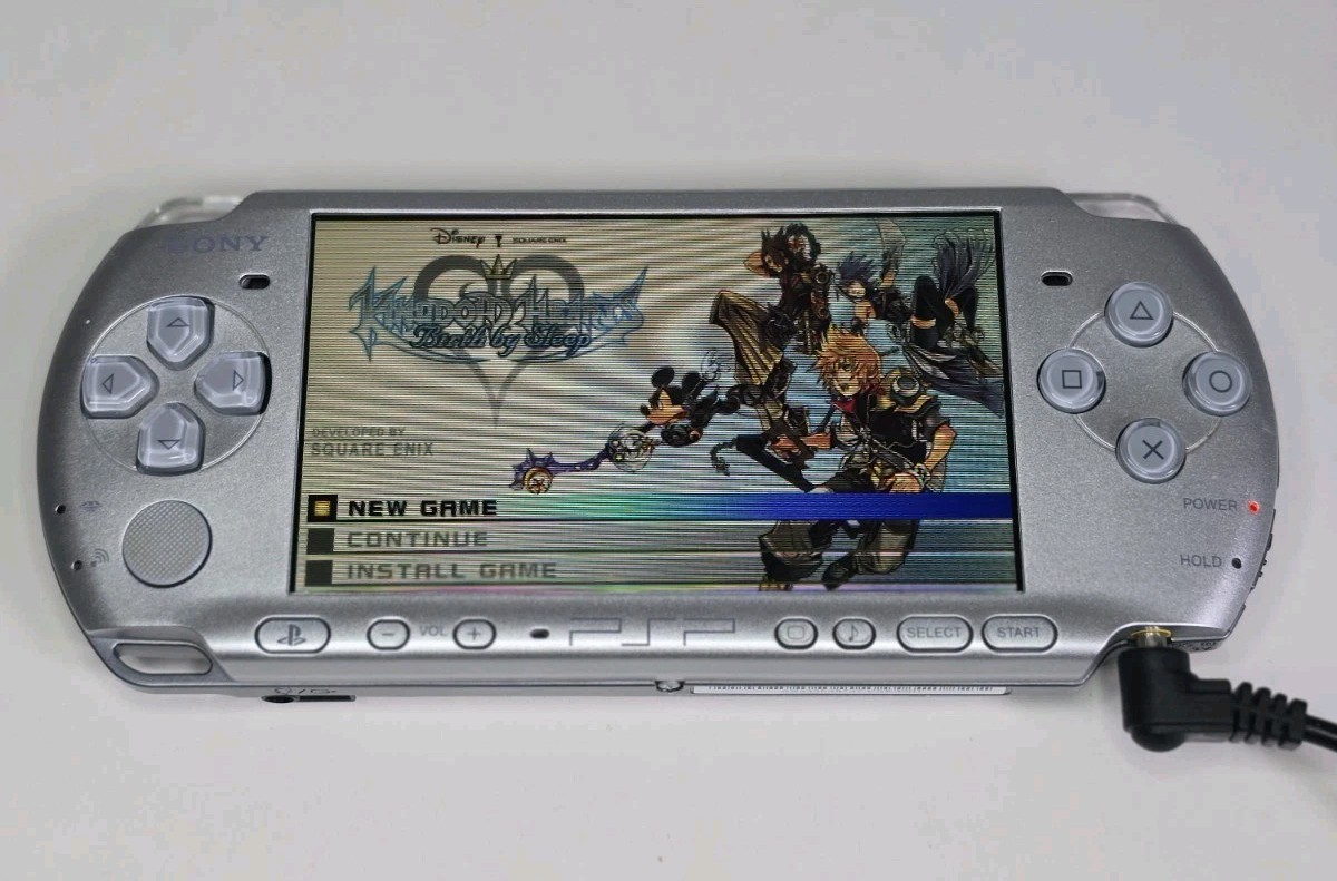 Sony PlayStation Portable PSP Kingdom Hearts Birth By Sleep Console – CIB RARE