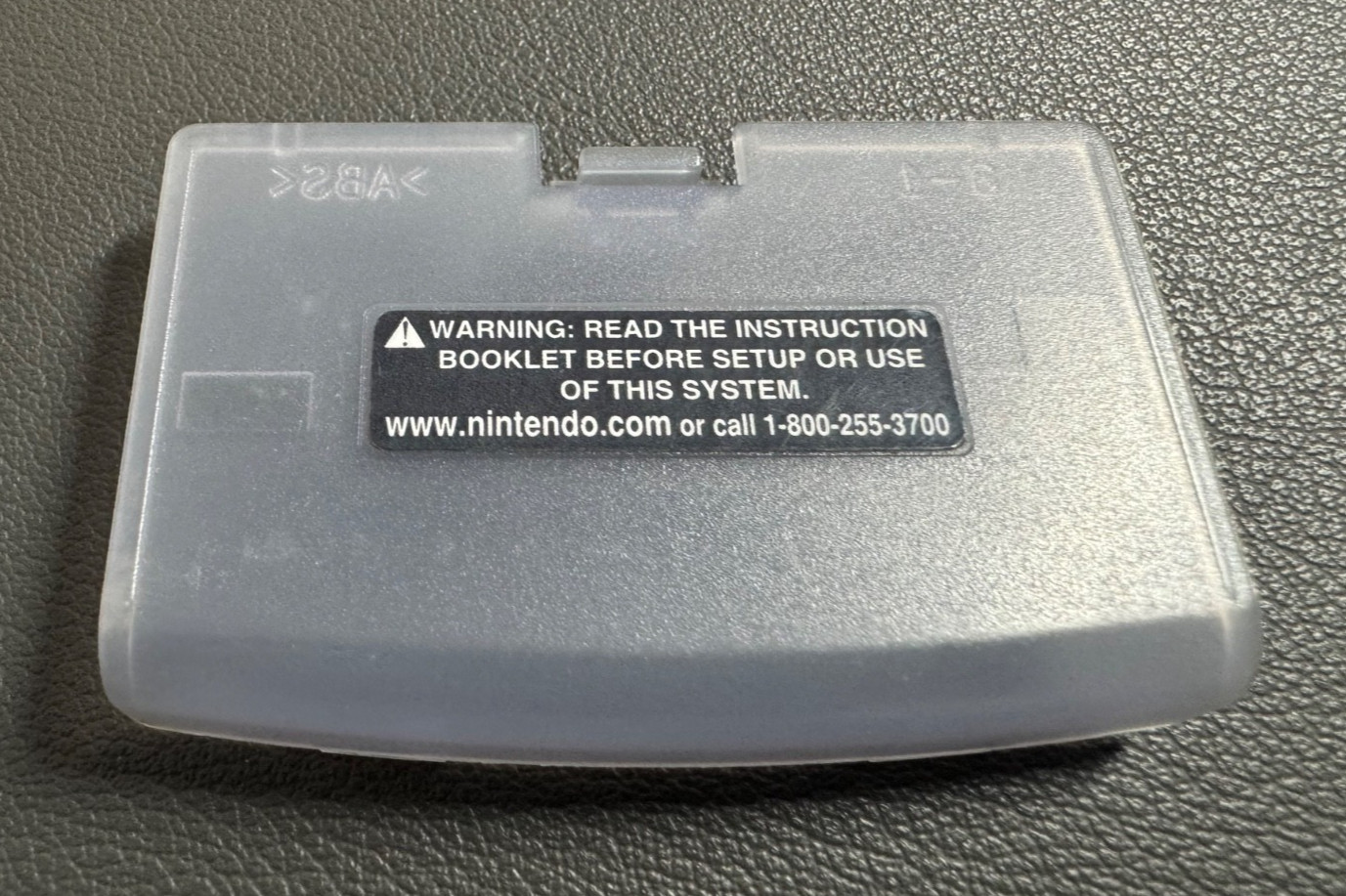 Nintendo Game Boy Advance AGB-001 Glacier 1. Works Perfect! Bonus accessories!