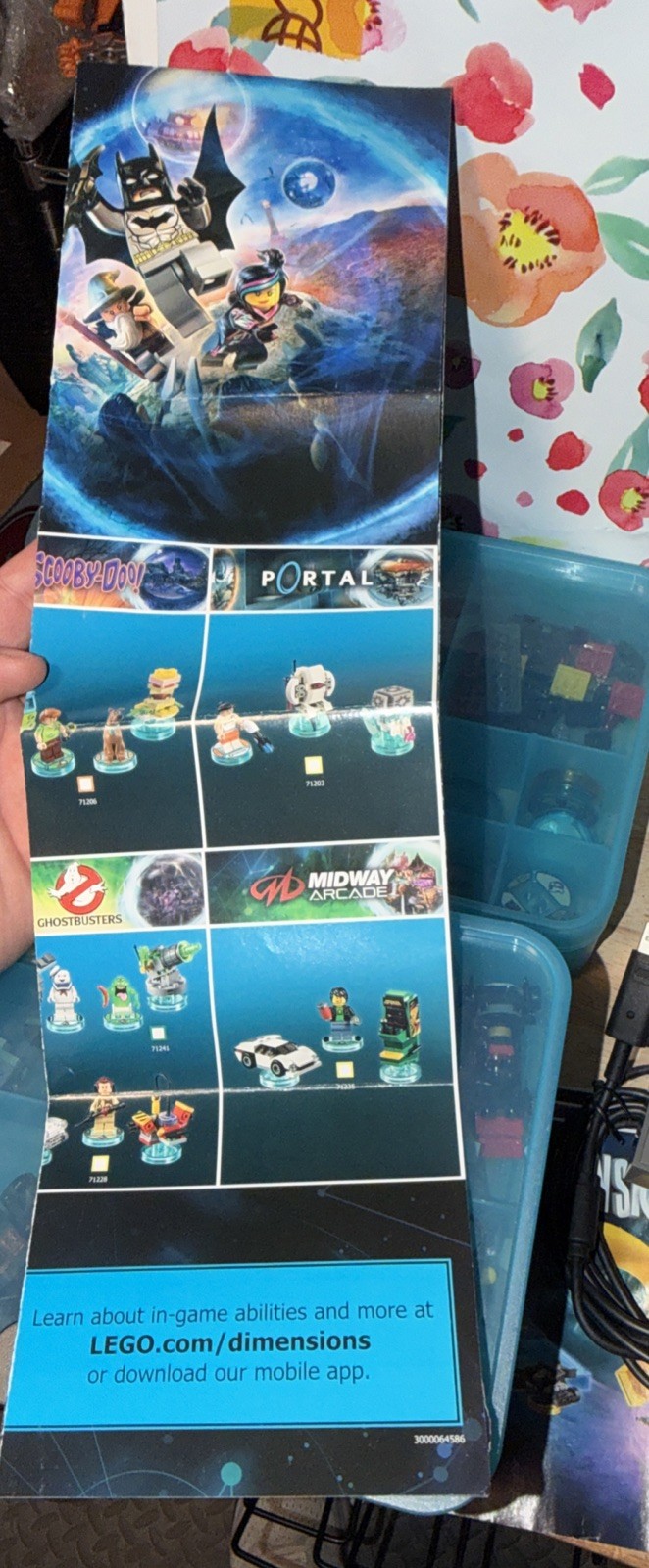 LEGO Dimensions Starter Packs W/Minifigures Vehicles PortalBase + 3 Storage Case
